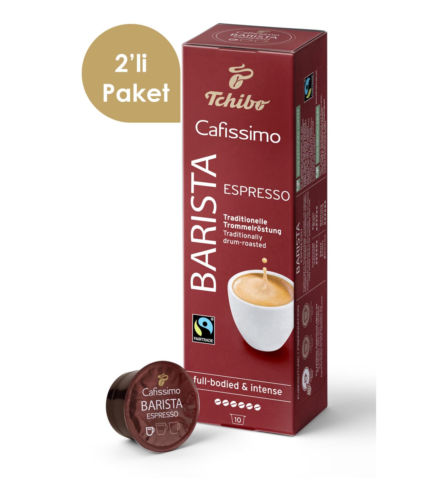 Tchibo Cafissimo Barista Espresso 2x10 Capsule Coffee - Buy Online on GoSupps.com