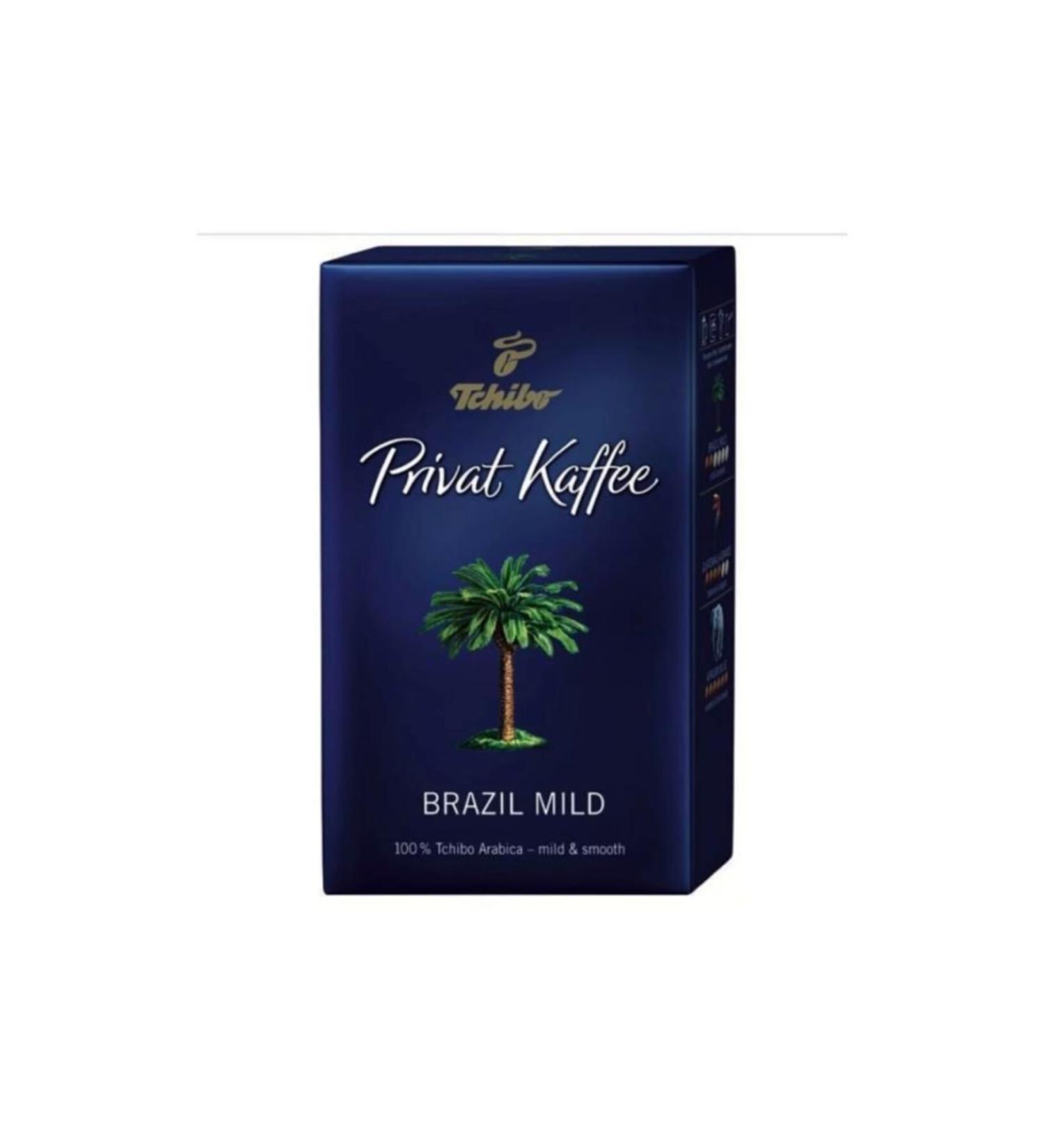 Tchibo Privat Kaffee Brazil Mild 500 g - Guatemala Grande Coffee Beans 500 g