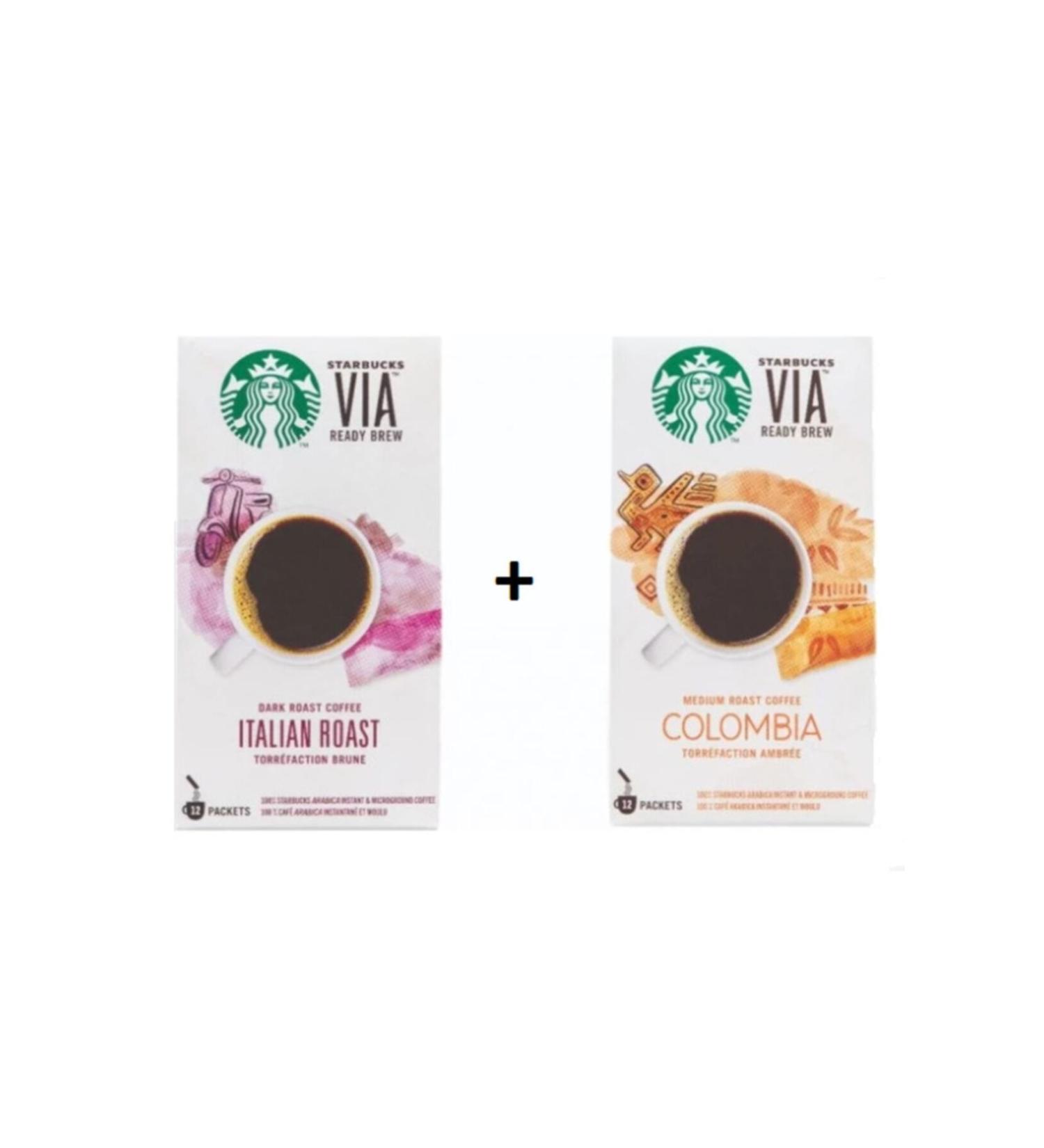 Starbucks Verona and Espresso Roast Coffee Beans 250 Grams 2 Pieces