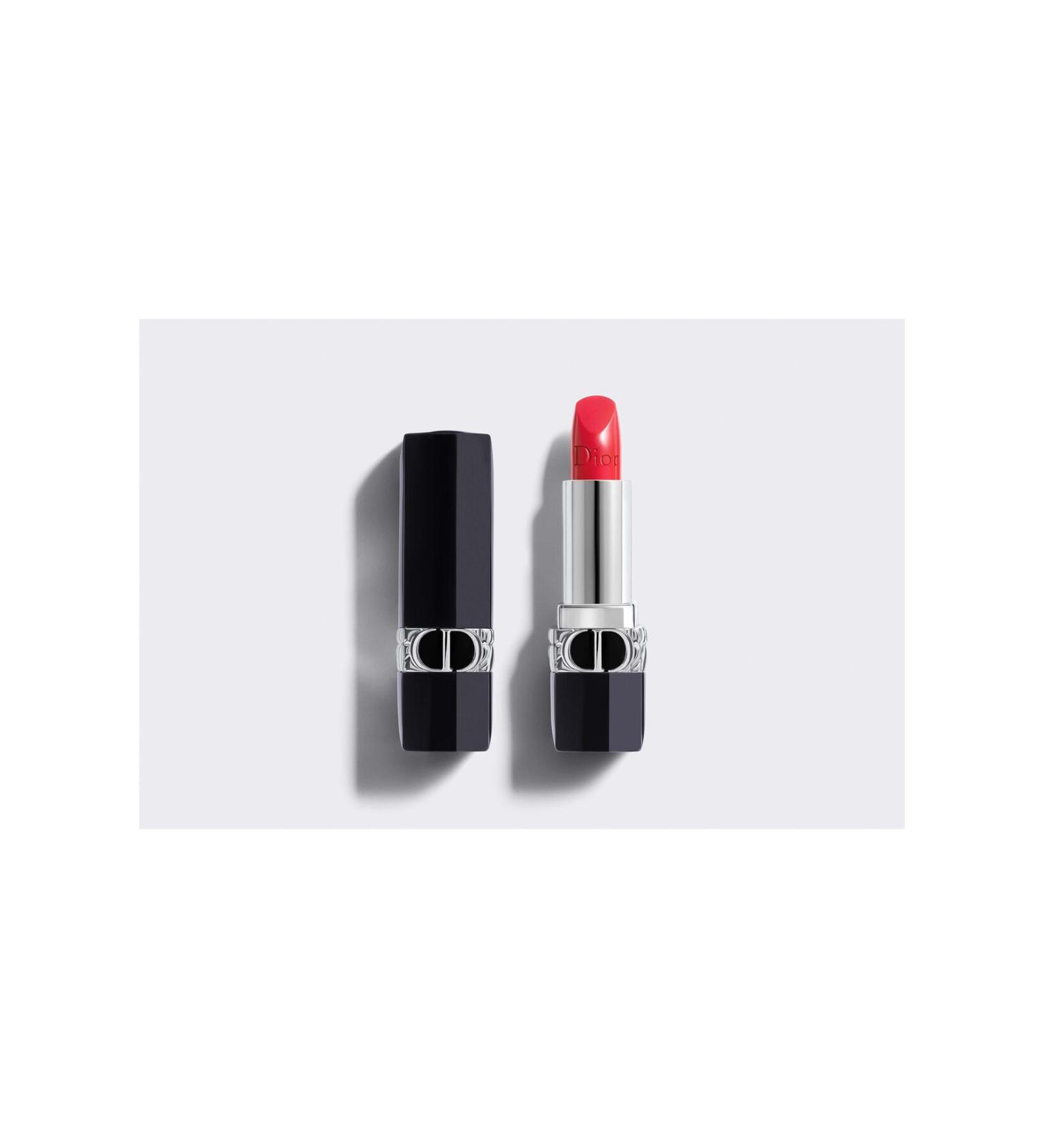 Dior Rouge Dior -24 Hour Effective Long Lasting Moisturizing Matte & Satin & Velvet Finish Plumping Lipstick