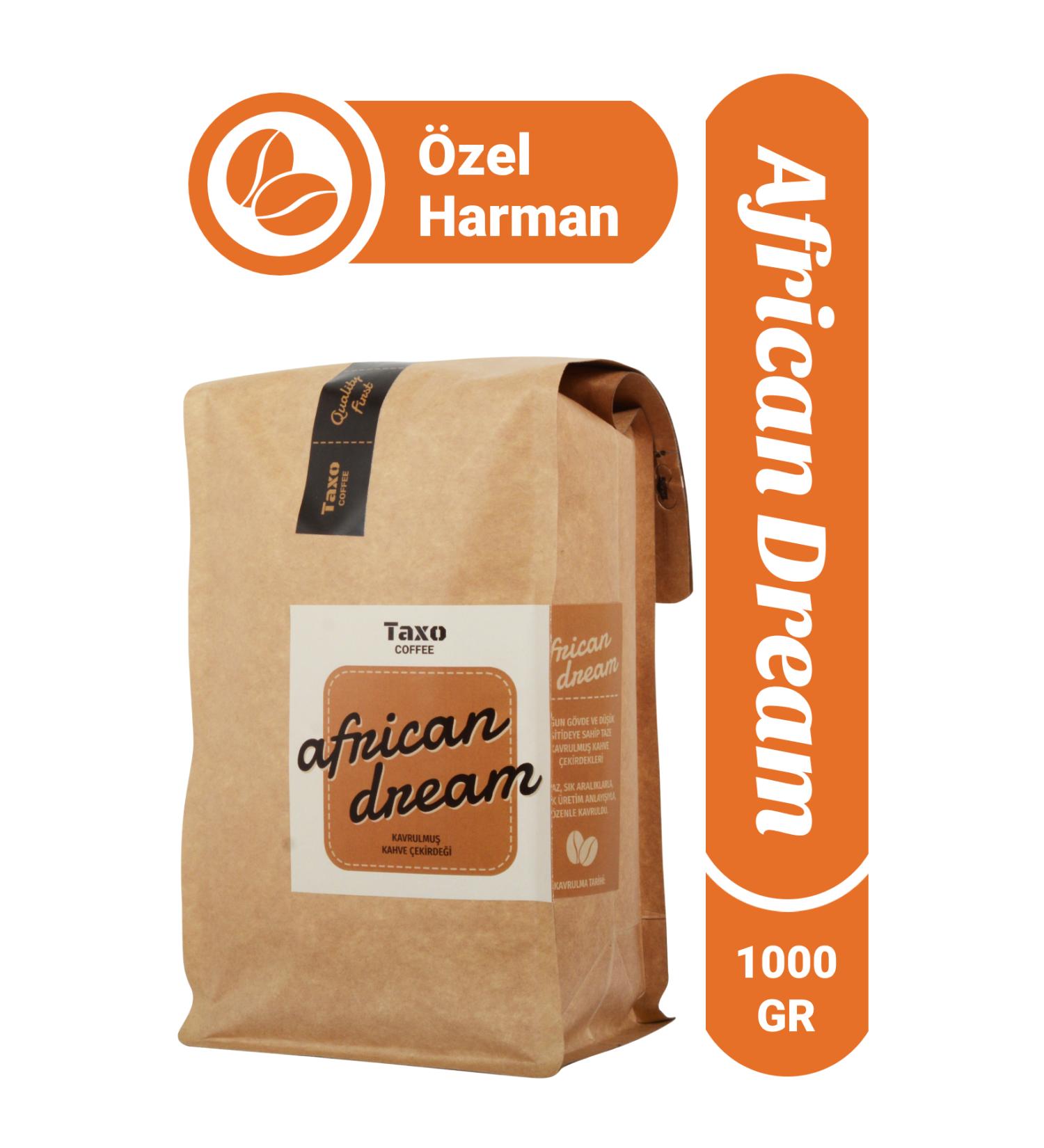 Taxo Coffee African Dream 1kg Bean Coffee - Buy Online on GoSupps.com