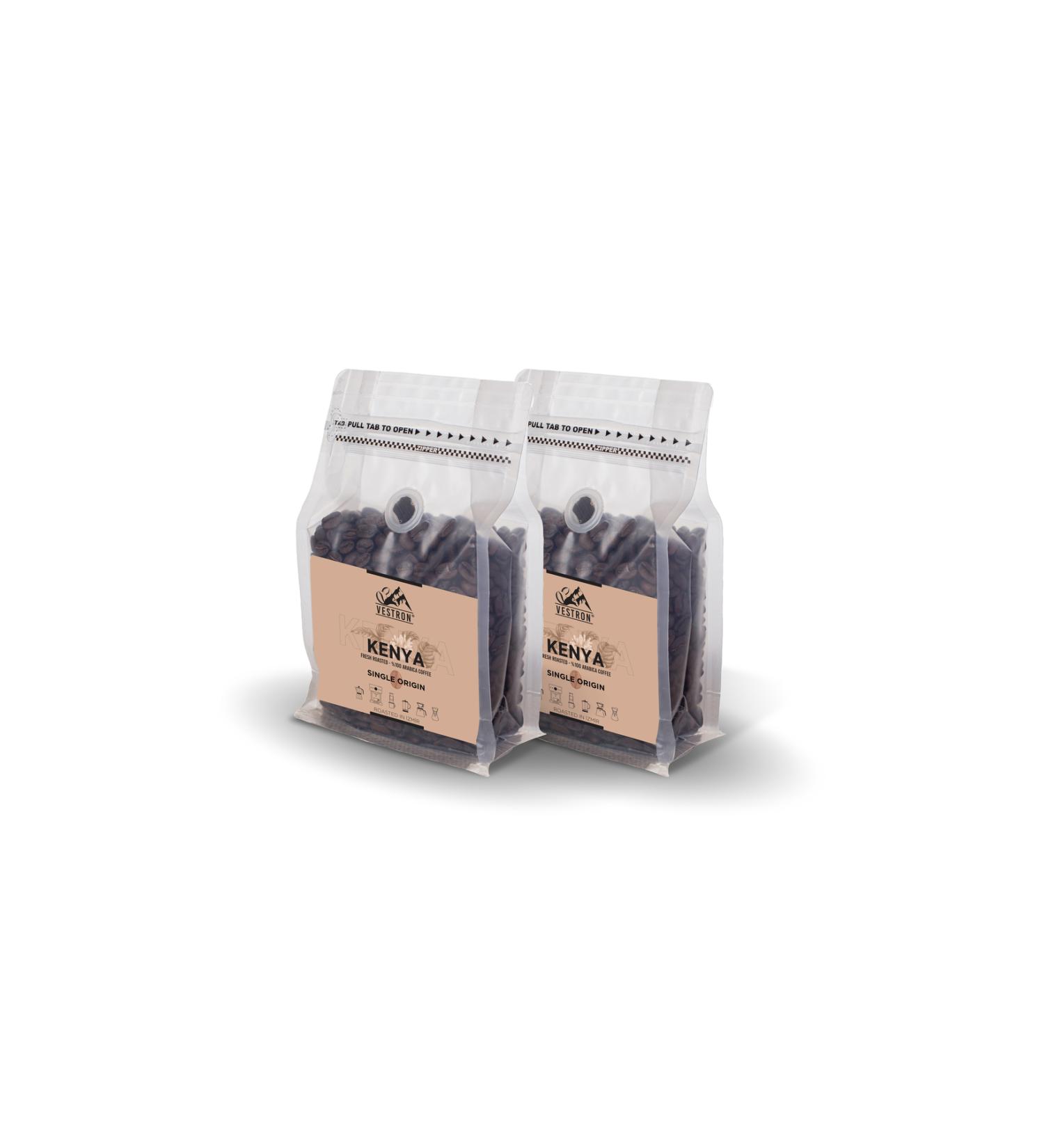 VESTRON Ekoset 2x250gr Kenya Aa Local Filter Coffee - Buy Online on GoSupps.com
