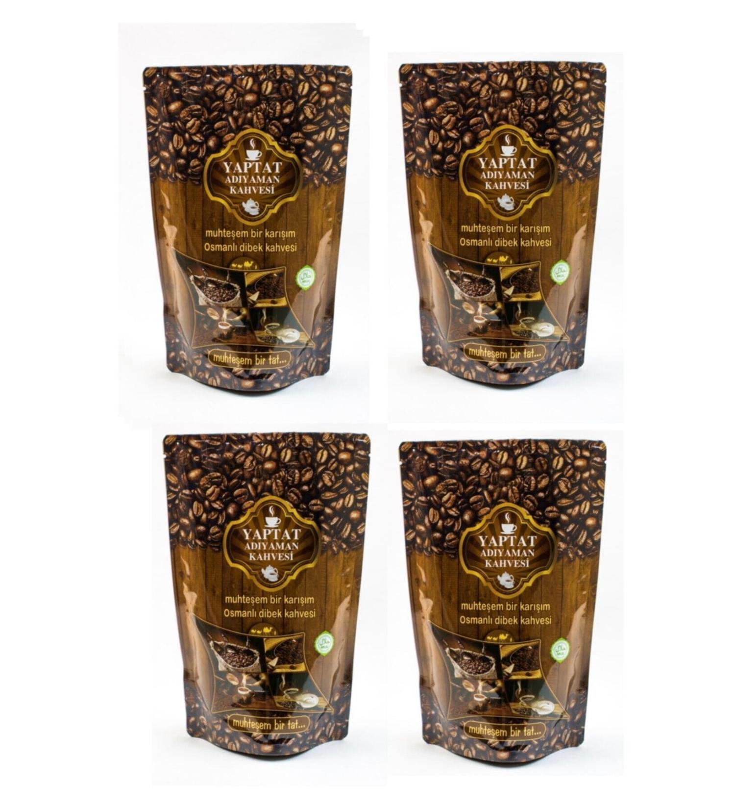 Yaptat Ad yaman Dibek Ottoman Coffee 4 Pieces 200 gr