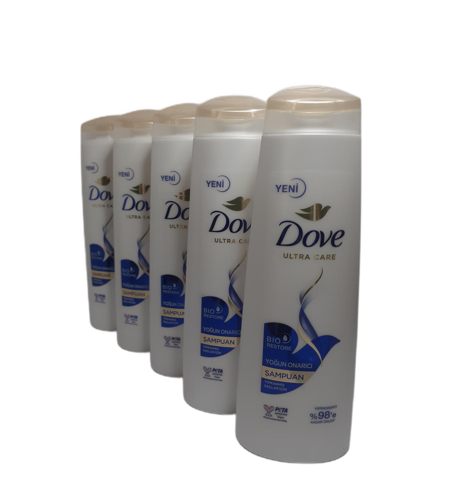 Dove INTENSIVE REPAIR SHAMPOO 400 ML X 5 PIECES