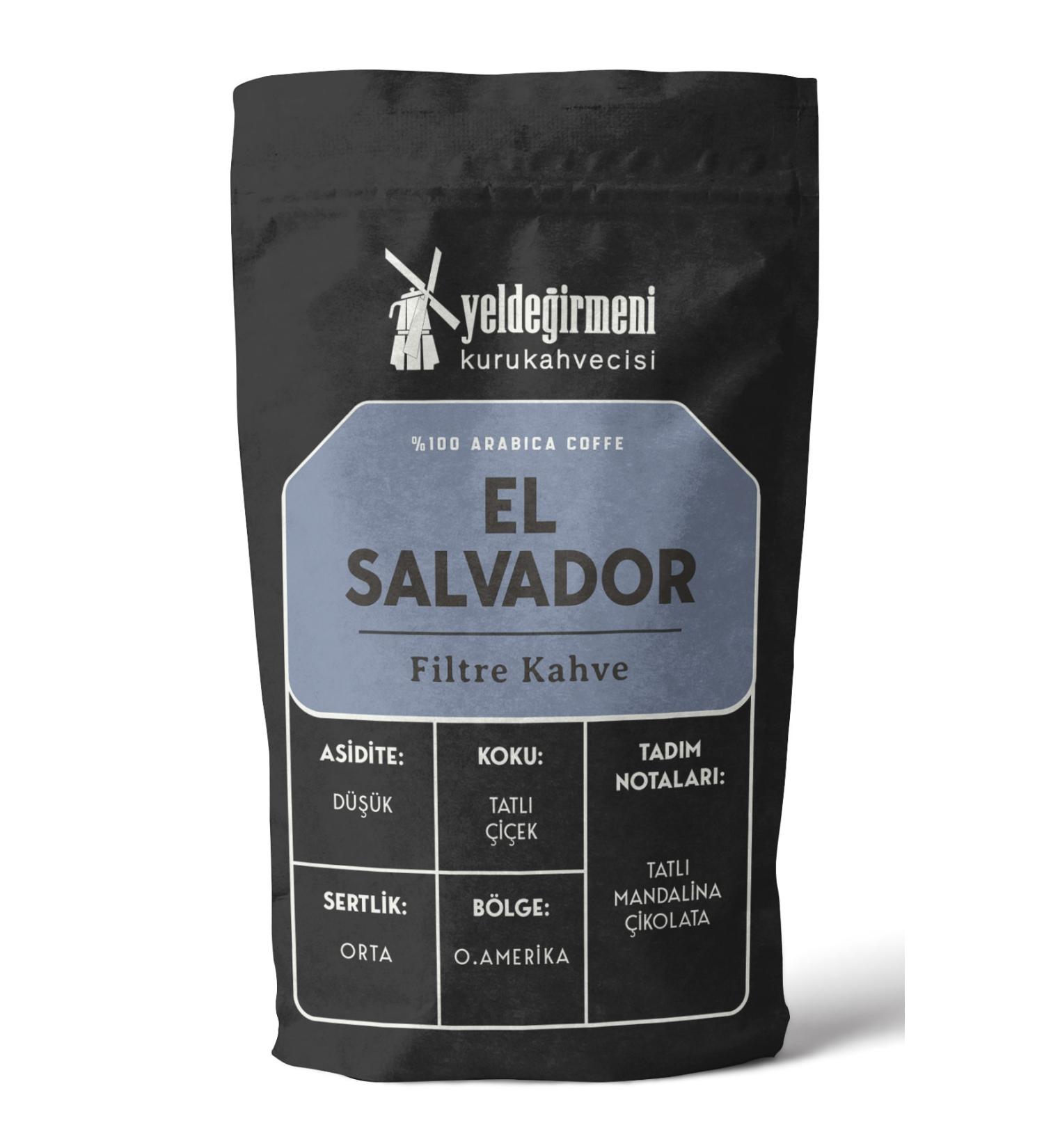 Yelde irmeni Kurukahvecisi El Salvador Filter Coffee 250 gr