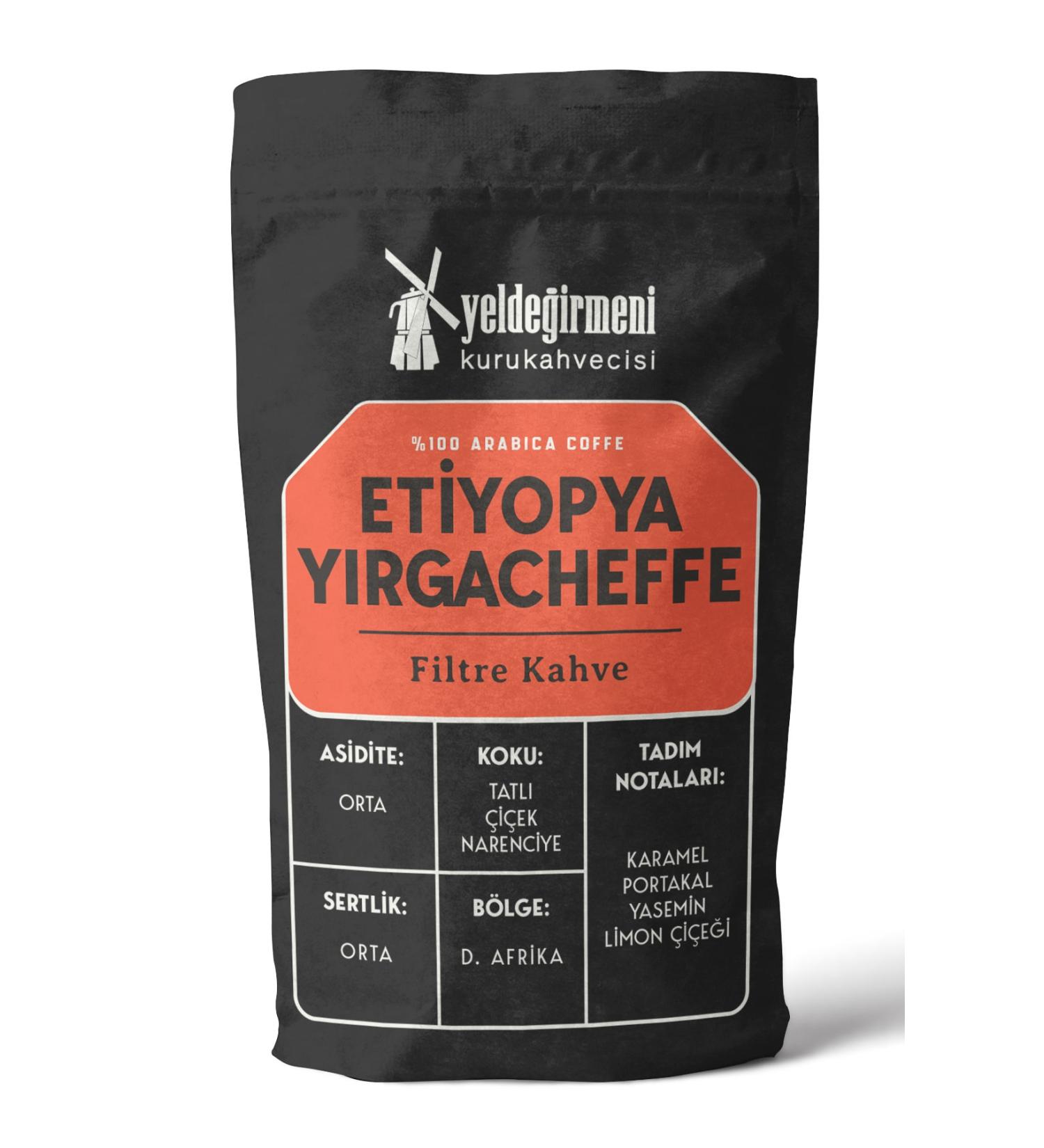 Yelde irmeni Kurukahvecisi Ethiopia Y rgacheffe Filter Coffee 500 gr
