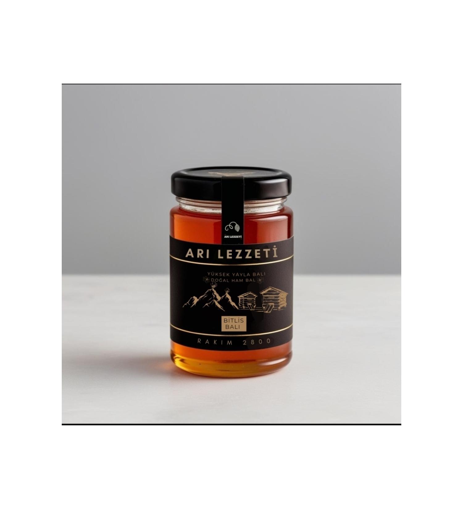 Bee Flavor Bitlis High Yayla Premium Pure Honey 860gr (NATURAL AND ADDITIVE-FREE FLOWER NECTAR) - Buy Online on GoSupps.com