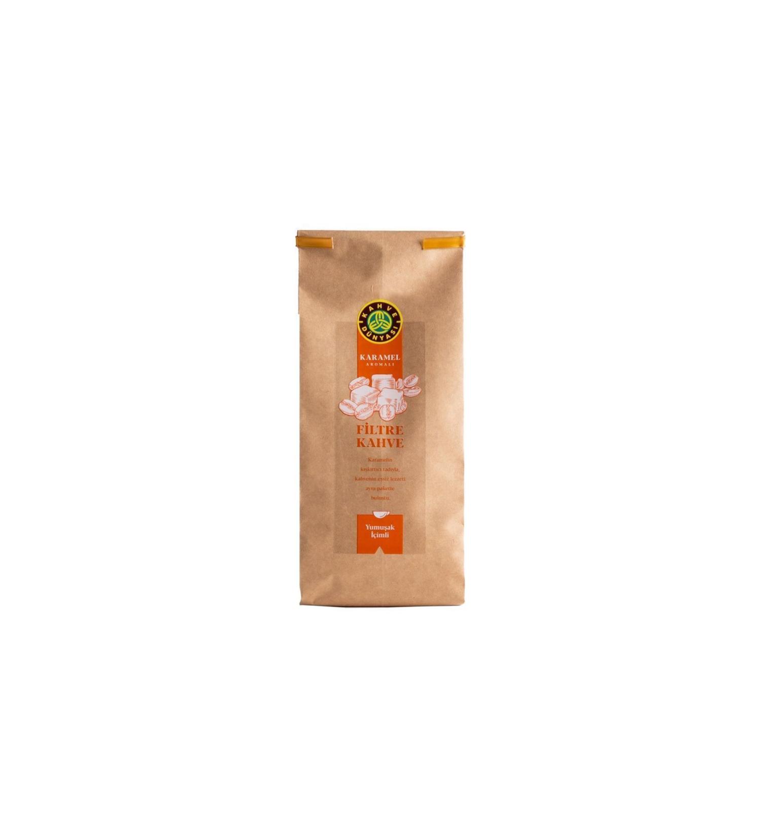 Coffee World Caramel Flavored Filter Coffee 250g