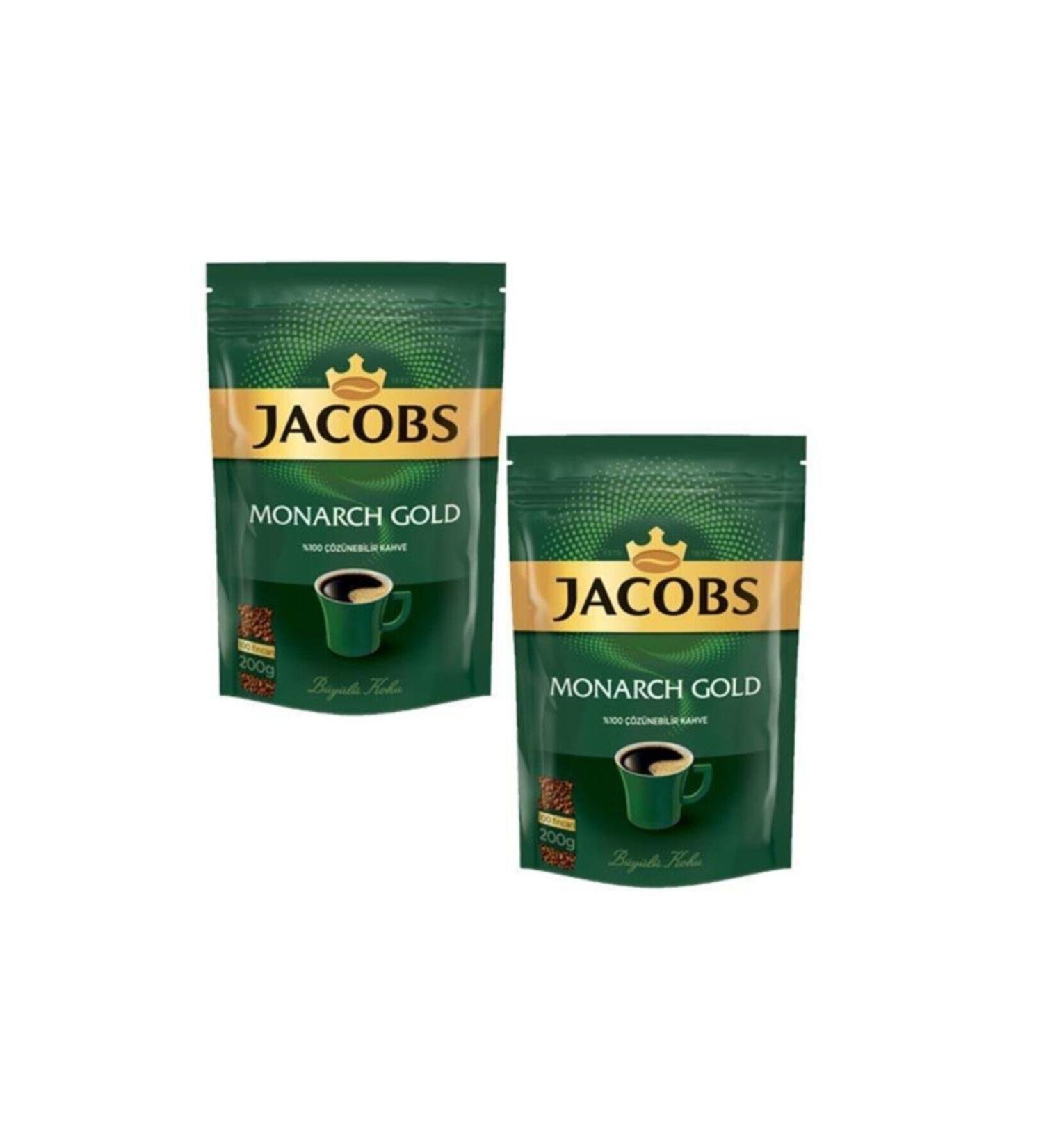 Jacobs Monarch Gold 200 Gr * 2 Pieces
