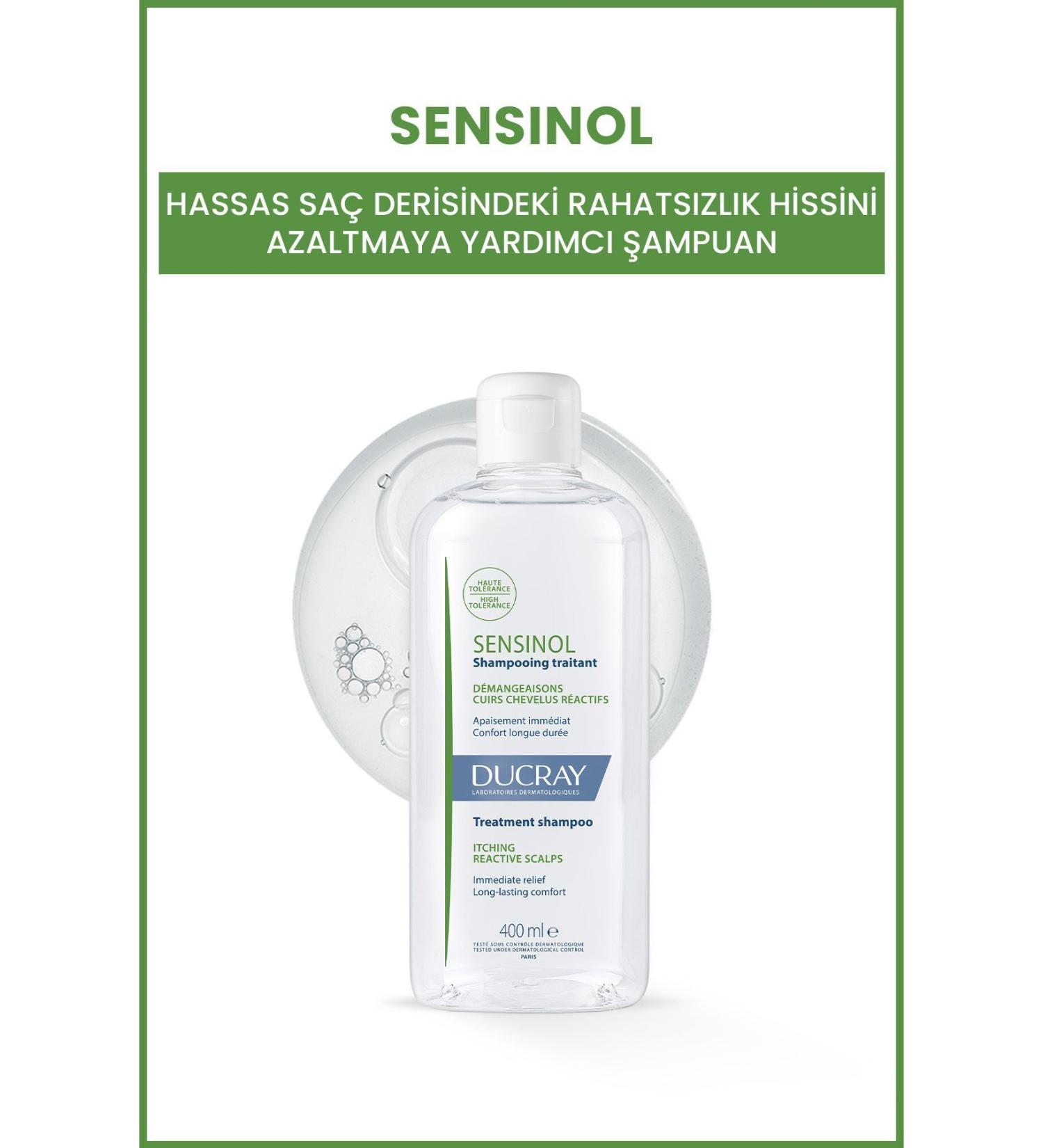 Ducray Sensinol Sensitised Scalp Shampoo 200 Ml