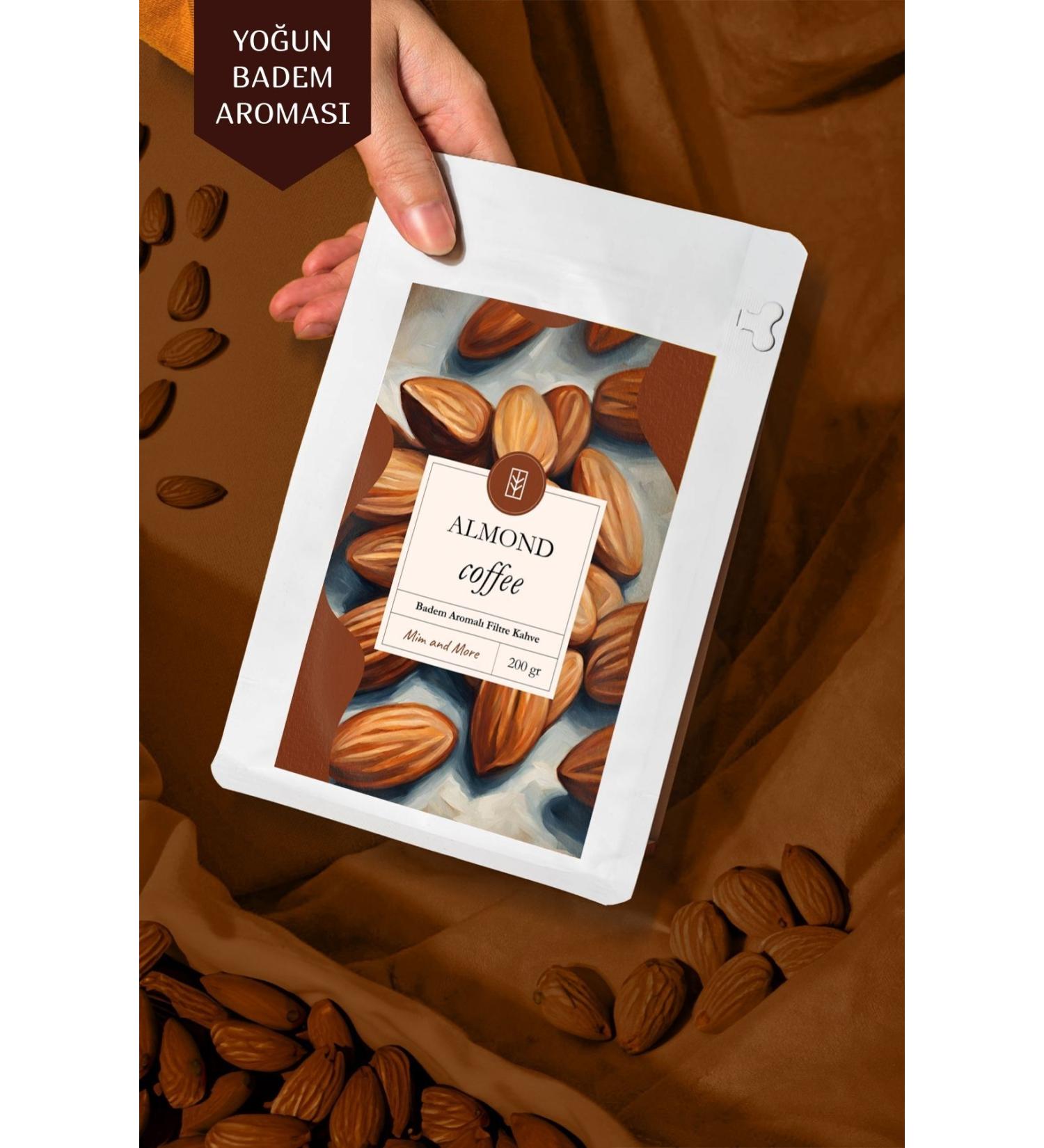 Mim and More Almond Coffee Almond Flavored Coffee Filter Coffee 200 Gr - Buy Online on GoSupps.com