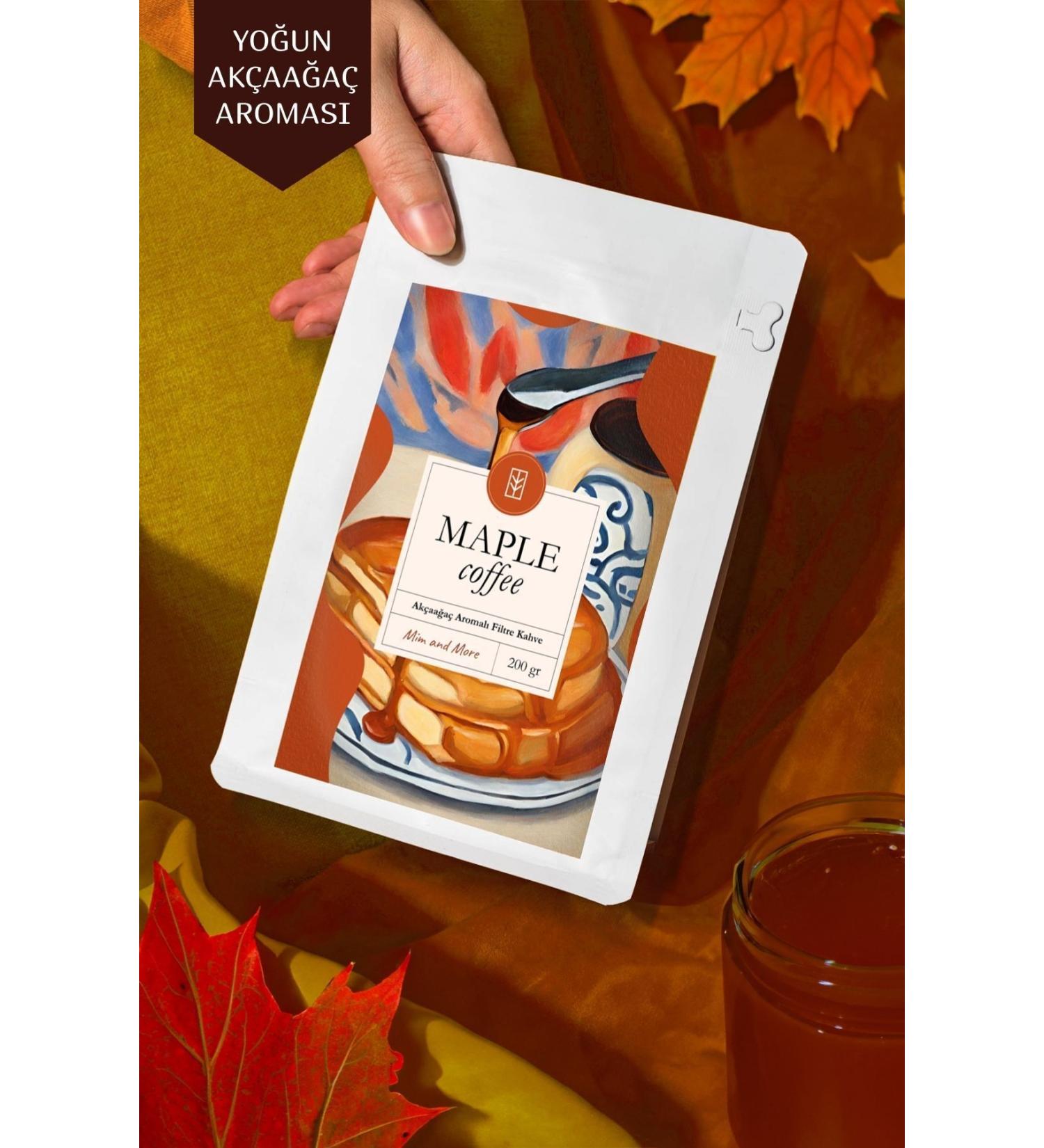 Mim and More Maple Coffee Maple Flavored Coffee Filter Coffee 200 Gr - Buy Online on GoSupps.com