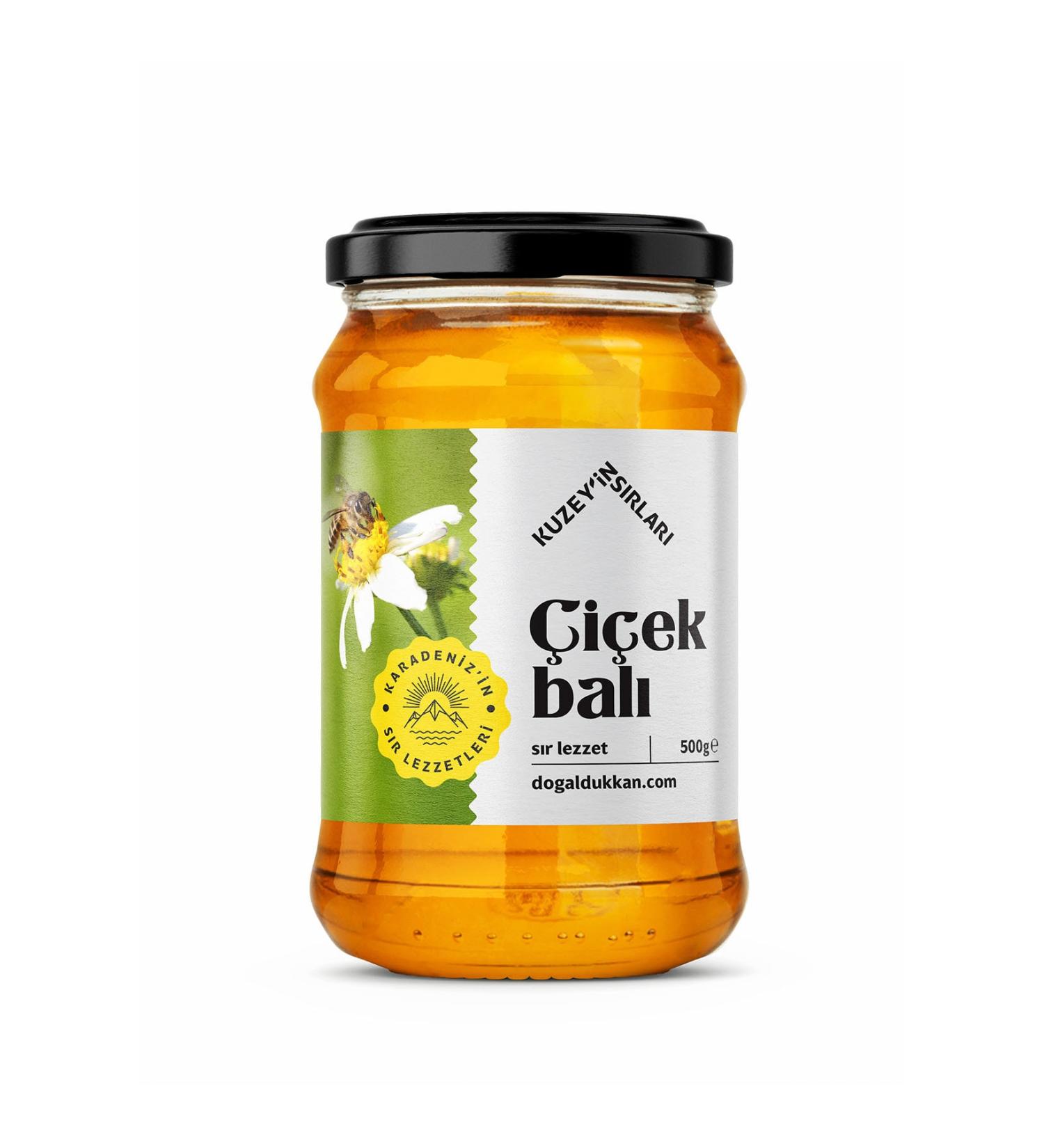 NATURAL SHOP Flower Honey (500 GR)