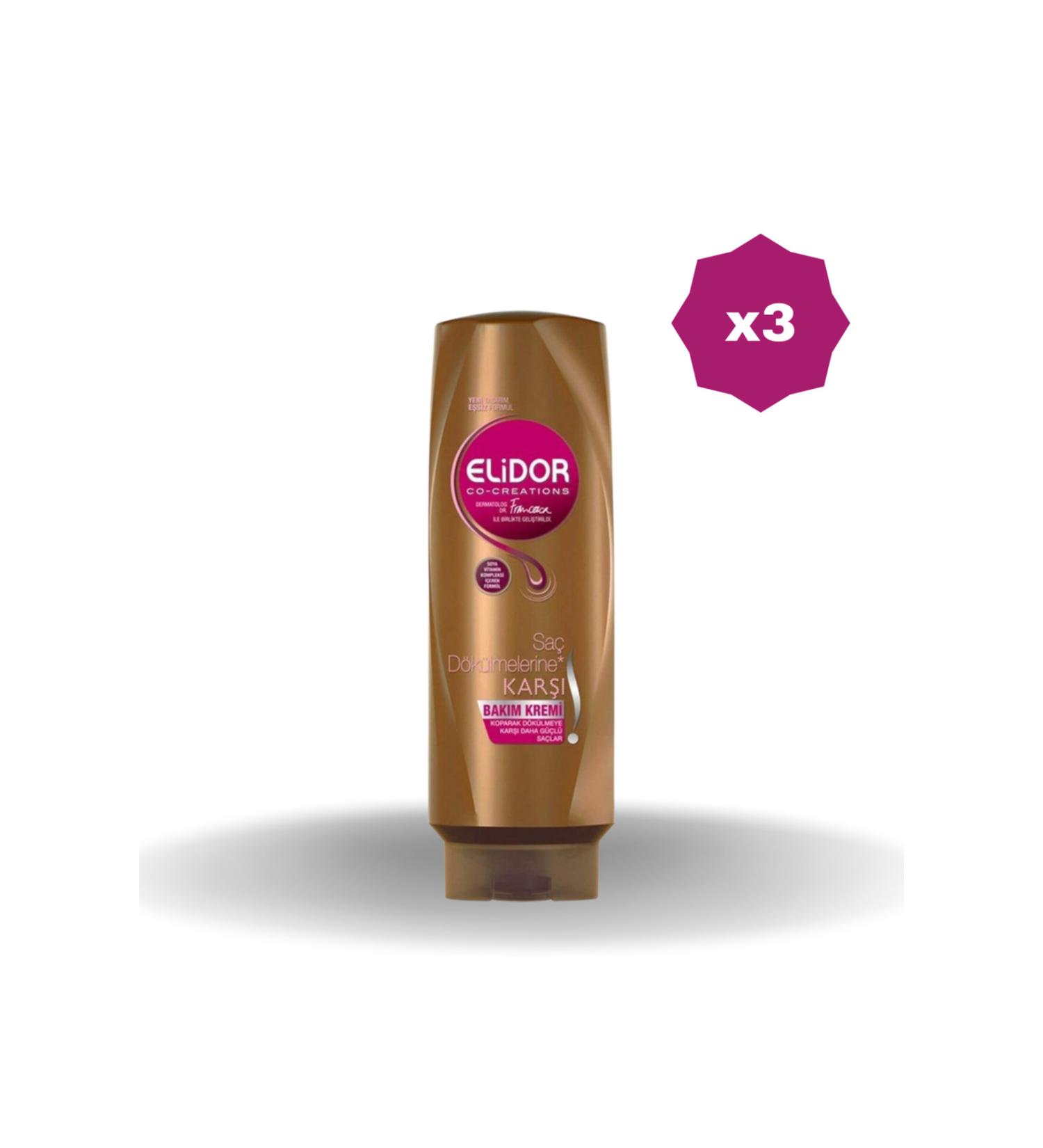 Elidor ELIDOR ANTI-HAIR LOSS HAIR CONDITIONER 400 ML X 3 PIECES