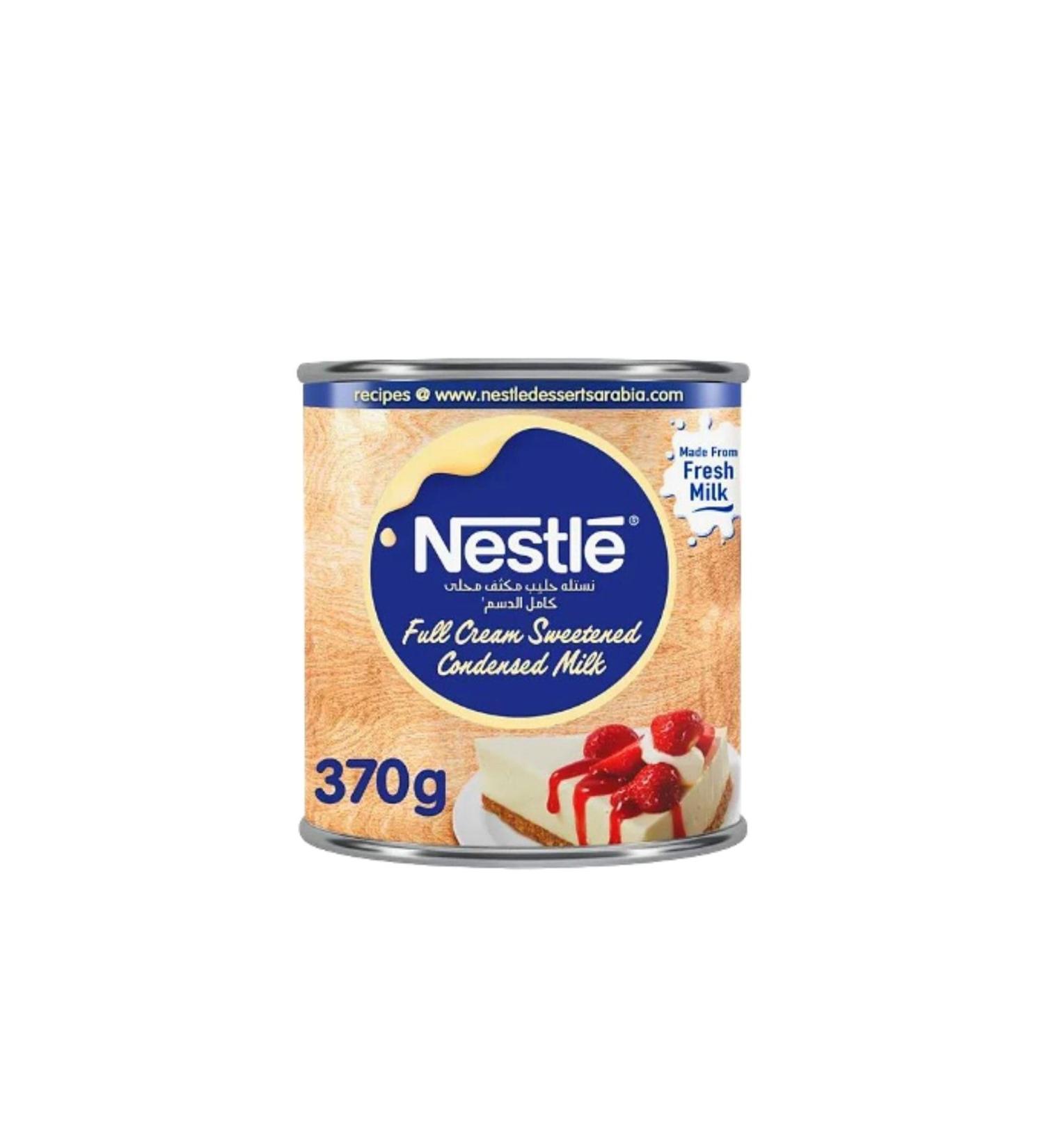 Nestle Sweetened Condensed Milk Easy Open Tin 370 Gr