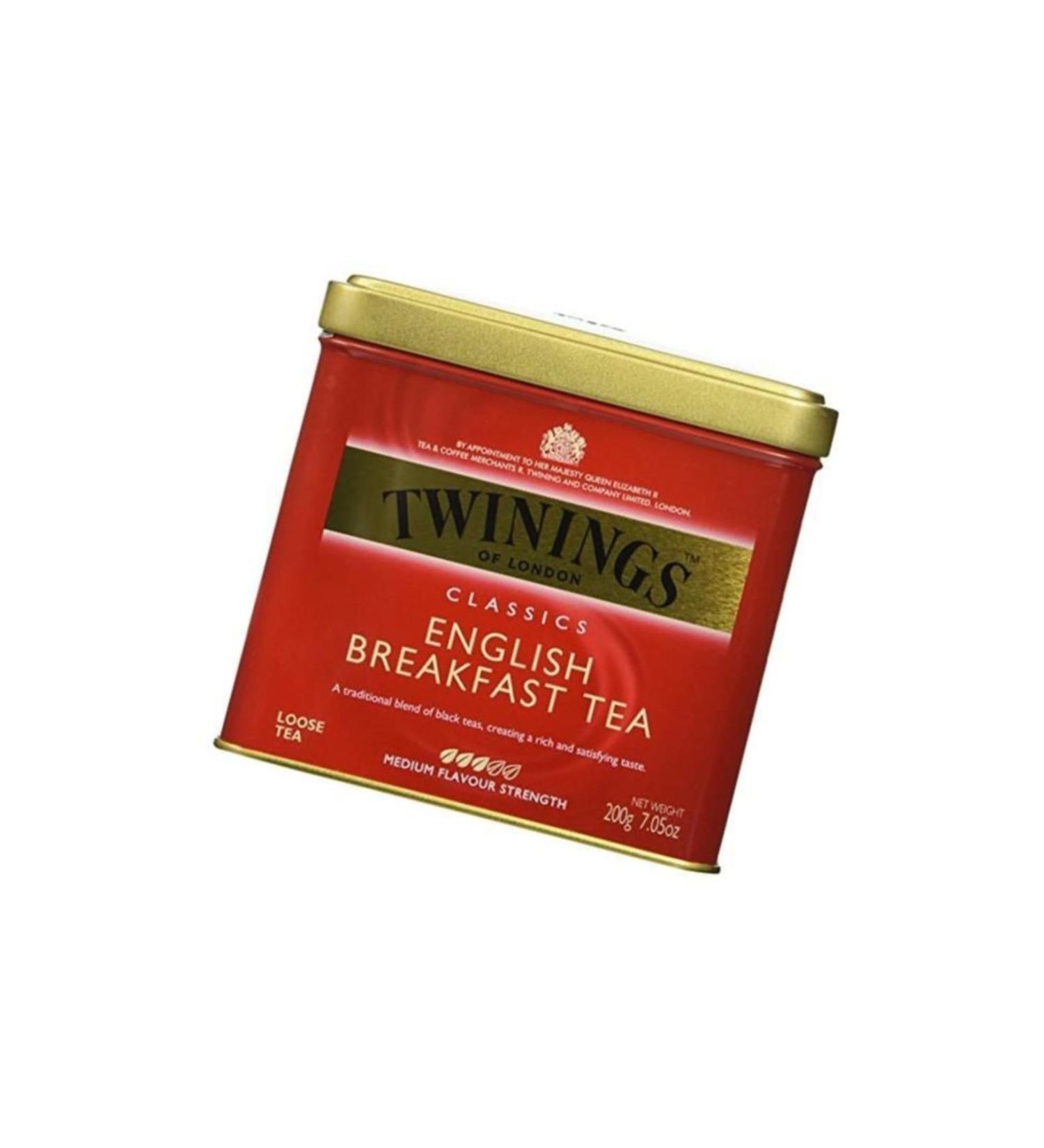 Twinings English Breakfast Tea 200 gr Powder