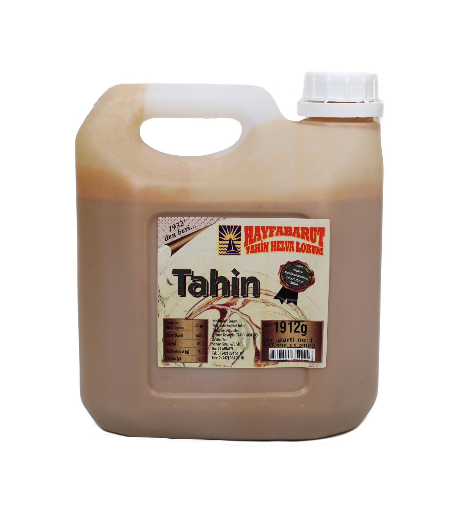 Hayfabarut Stone Mill Tahini Double Roasted 1912gr