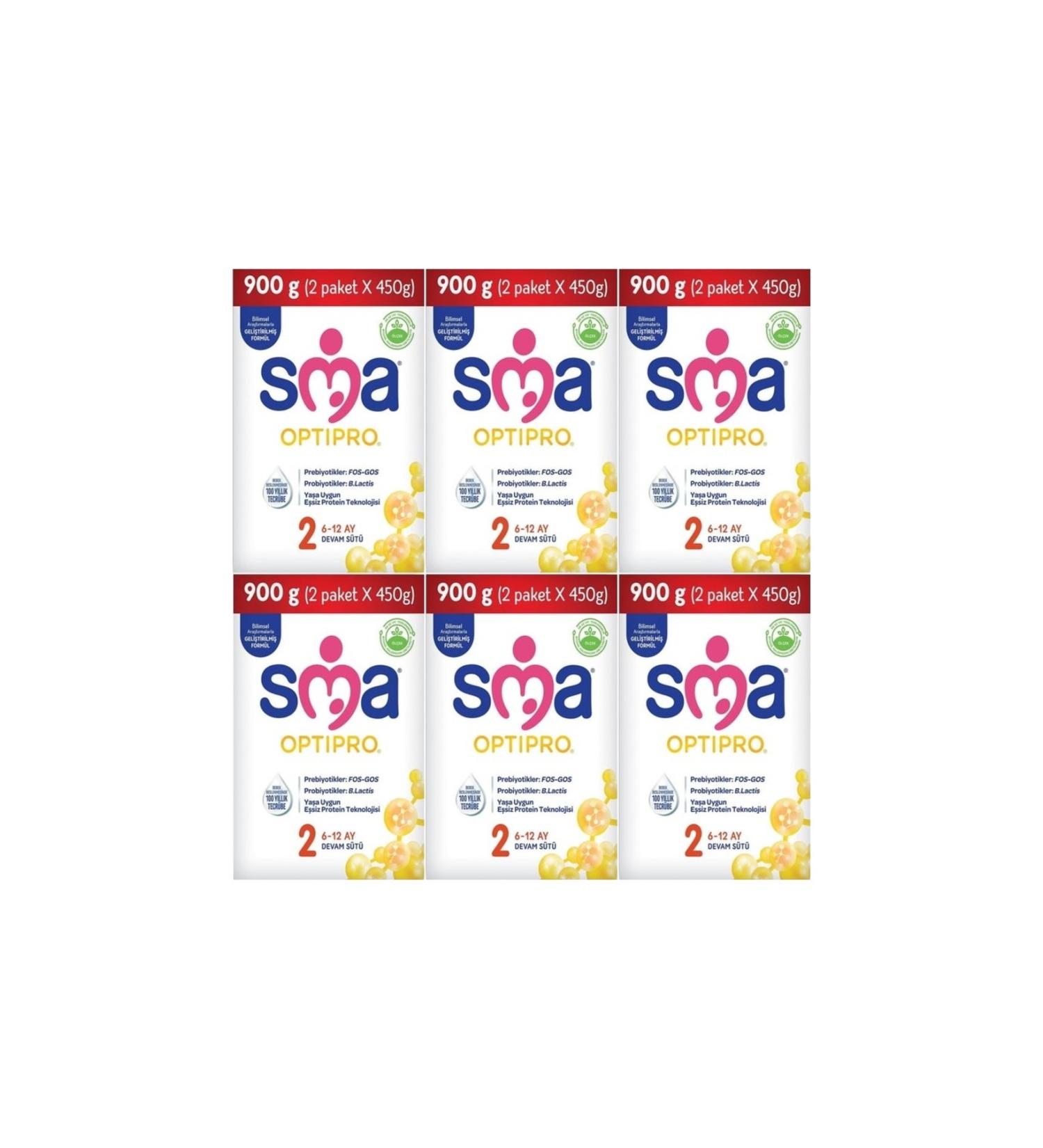 SMA OPTIPRO Number 2 900 GR 6's Advantage Package (5400 GR)