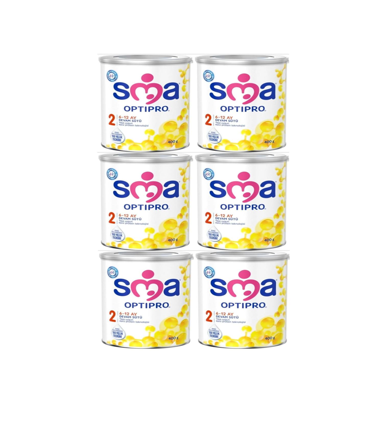 SMA OPTIPRO Probiotic Number 2 400 GR 6-12 Months 6' Advantage Package (2400GR) - Buy Online on GoSupps.com