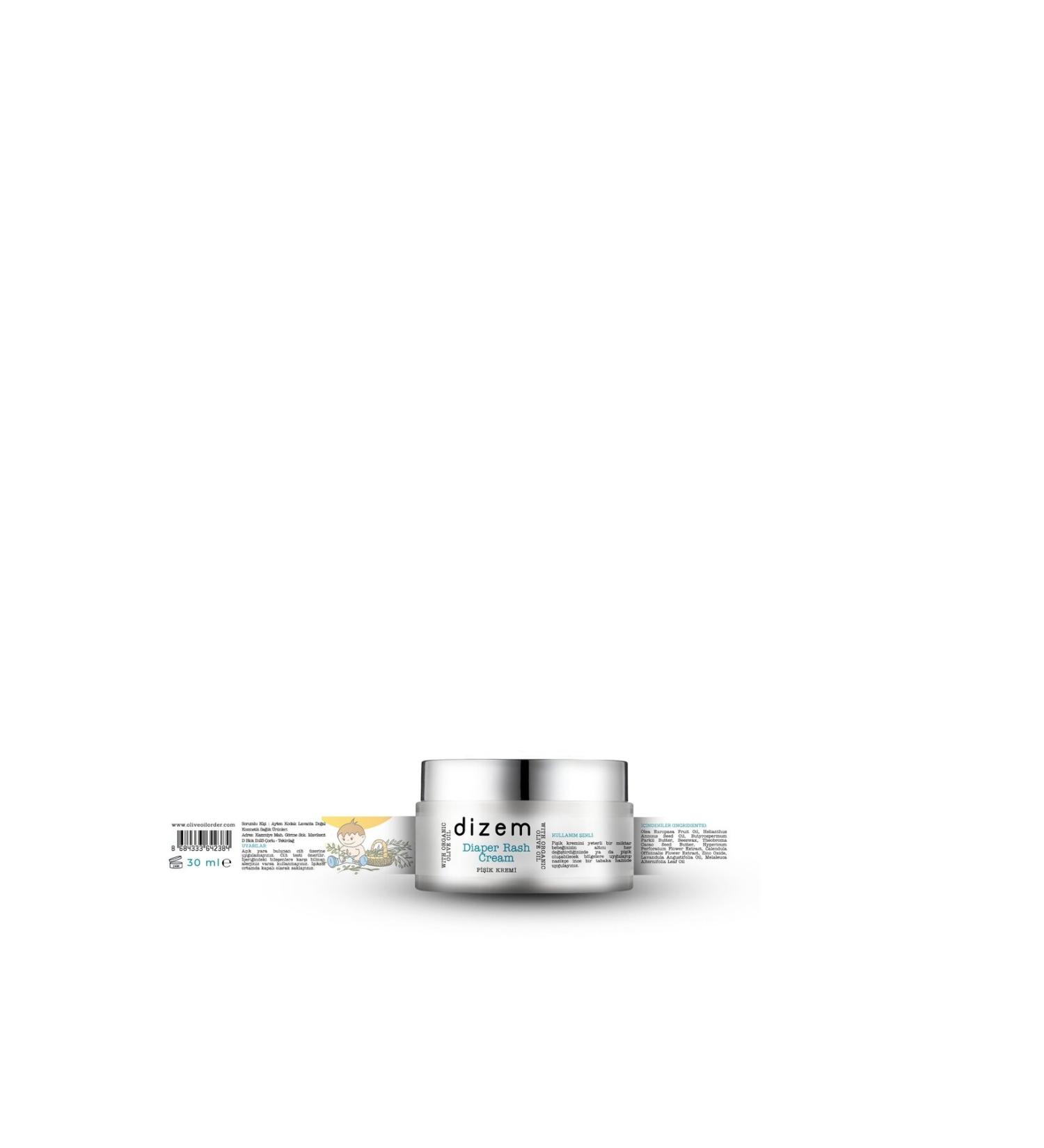 Dizem Organic Olive Oil Diaper Rash Cream 30 ml