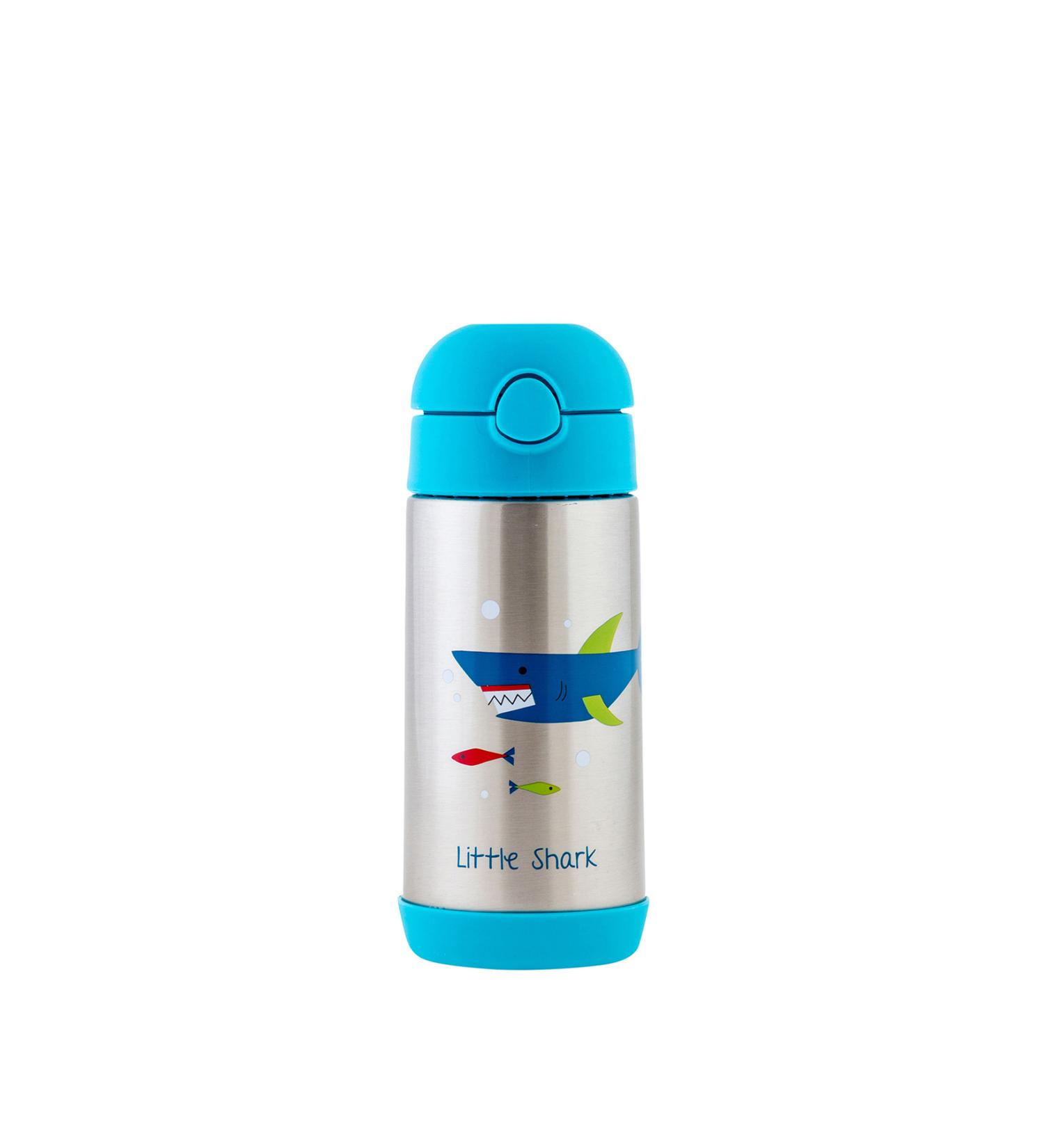 Stephen Joseph Shark Lid Straw Bottle