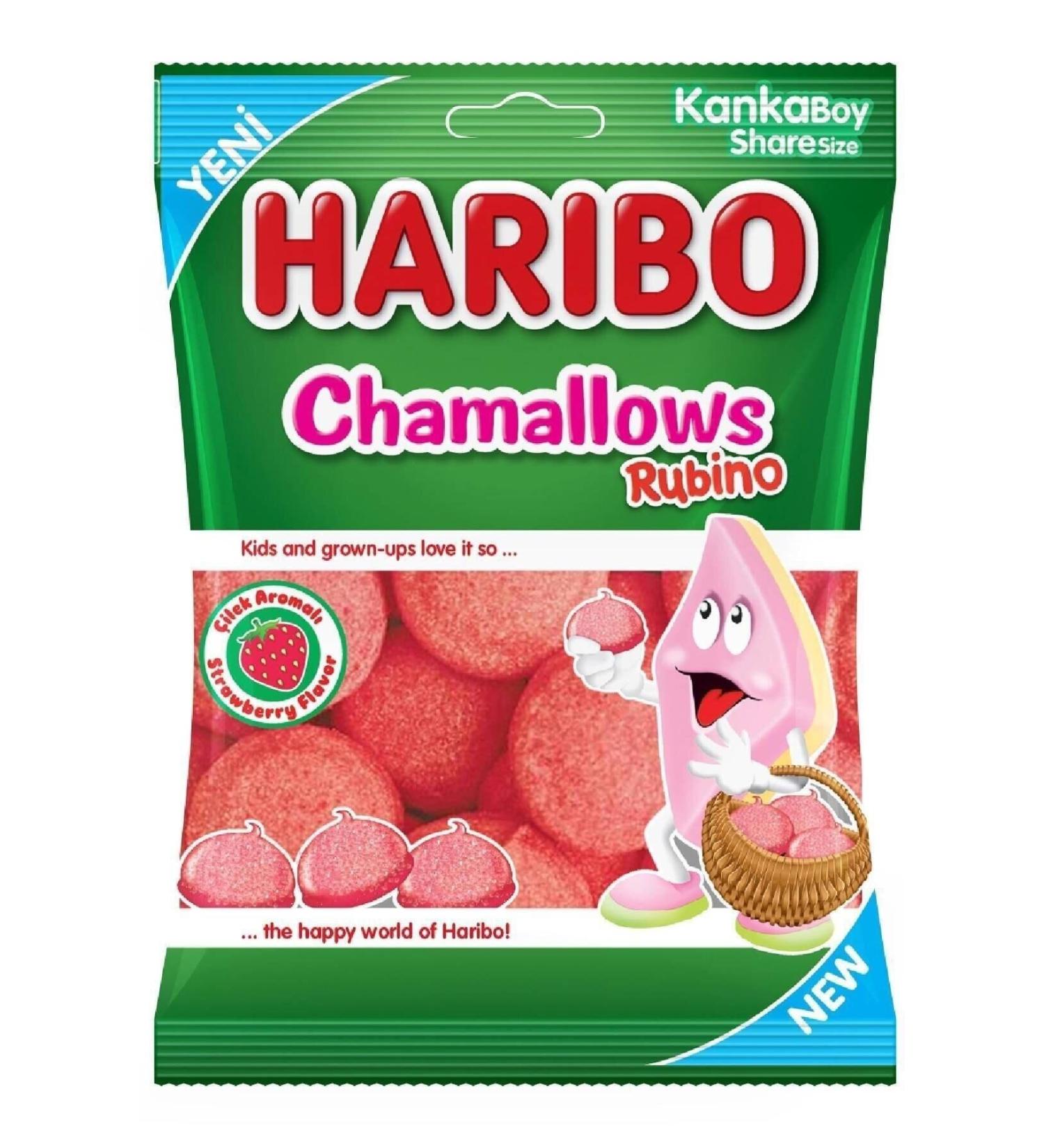 Haribo Chamallows Rubino 70 Gr