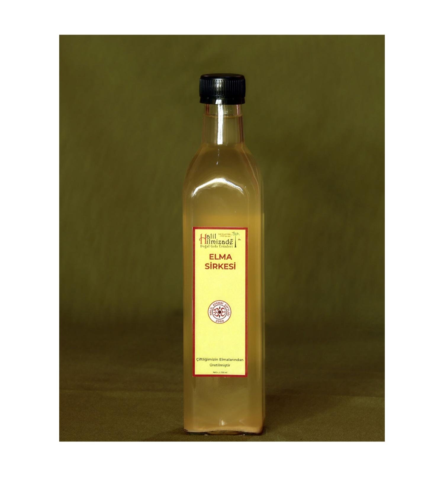 HAL L H LM ZADE NATURAL FOOD PRODUCTS Apple Vinegar From Our Farm's Organic Apples
