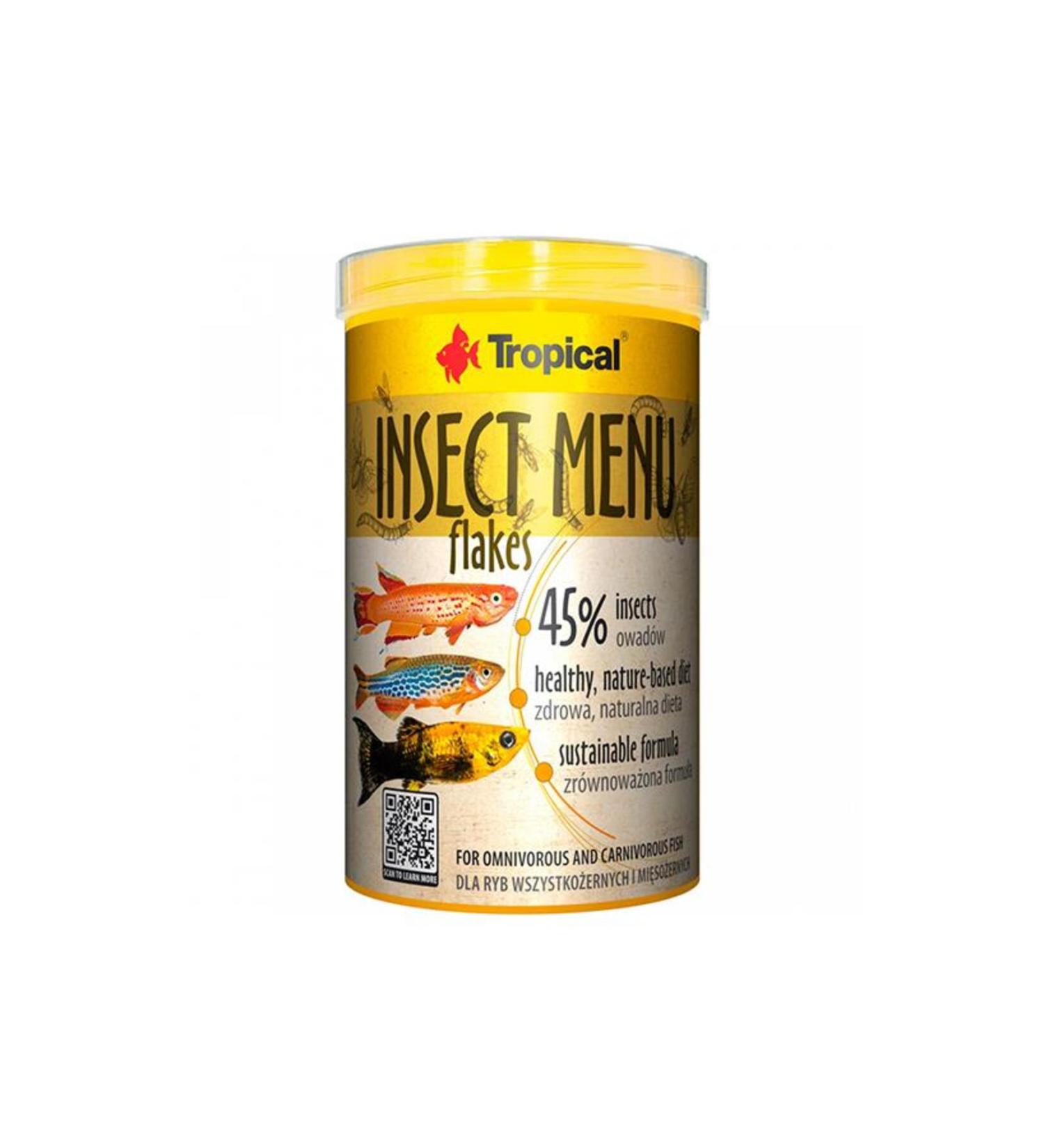 Tropical Insect Menu Flakes 250ml/50gr