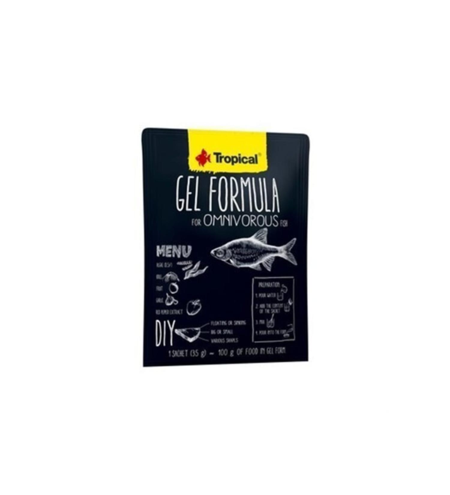 Tropical TROPICAL Gel Formula Omnivore 35gr / 330ml