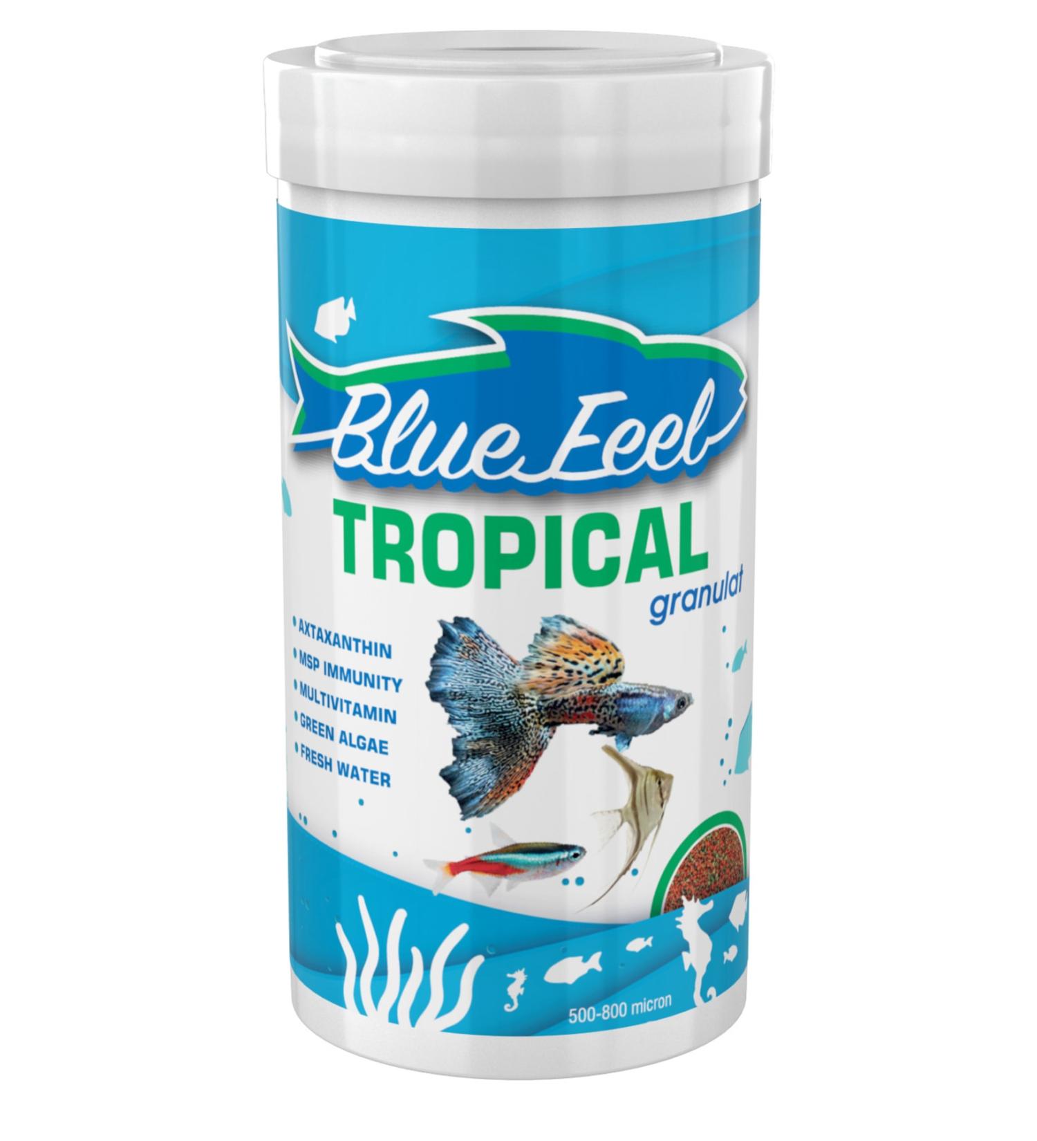 Almond Aquarium Tropical Mix Mixed Fine Fish Food 1 Kg