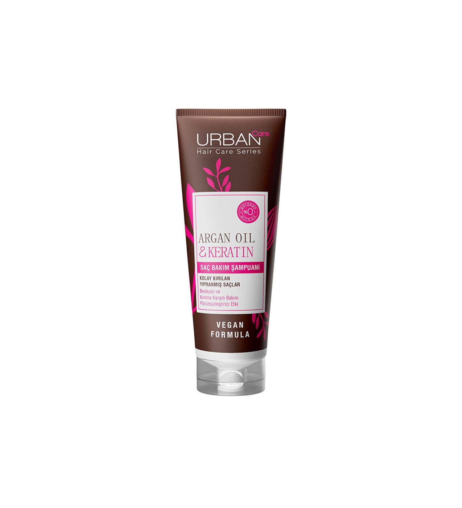 Urban Care Argan Oil & Keratin Nourishing and Anti-Breakage Hair Shampoo 250 ml