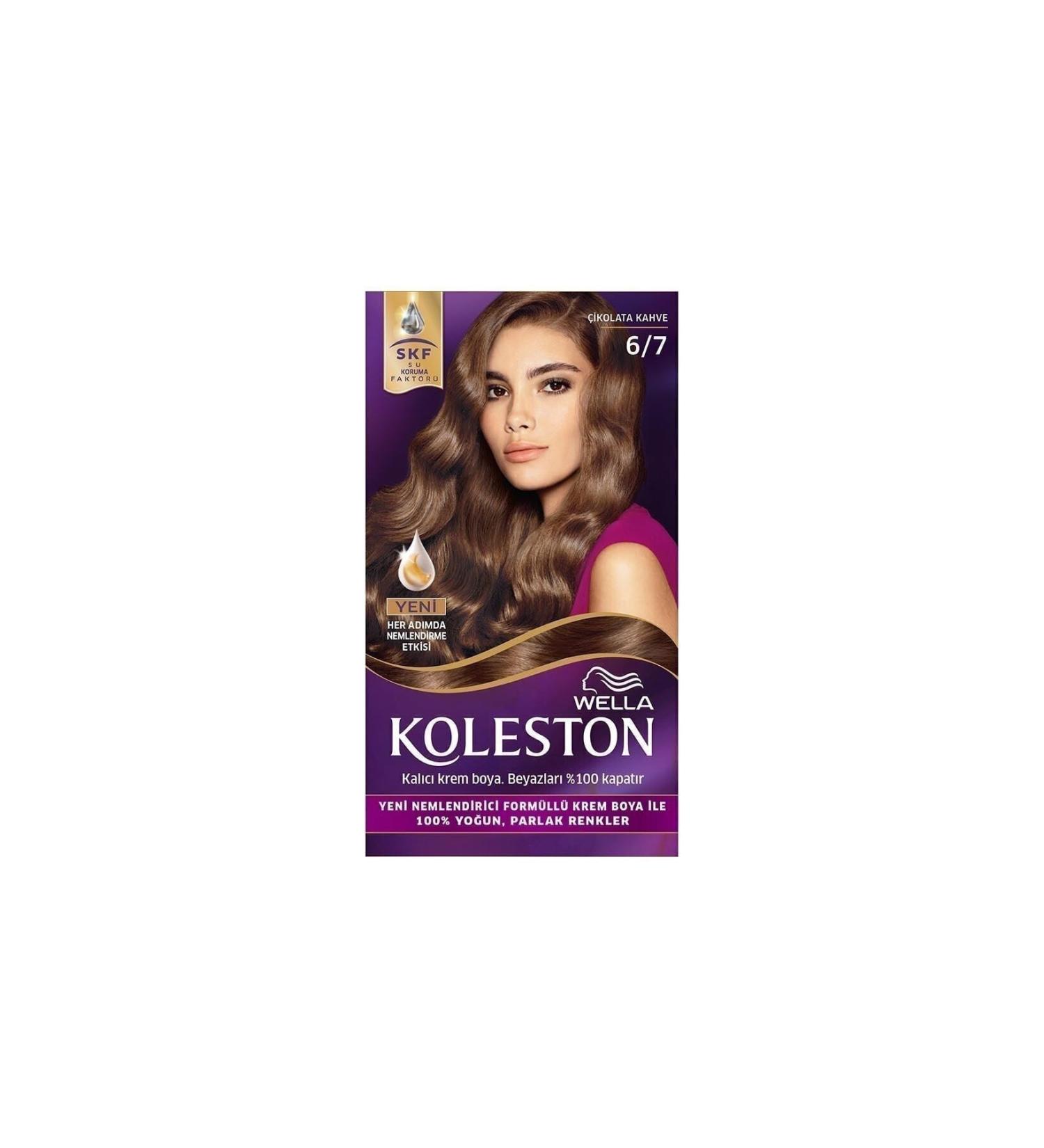 Wella Kit 6/7 Chocolate Brown Hair Dye