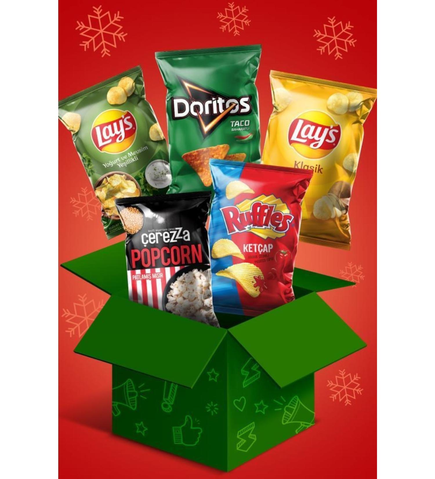 PepsiCo Summer Chips Pack (Lay's Ruffles Doritos Cookies)