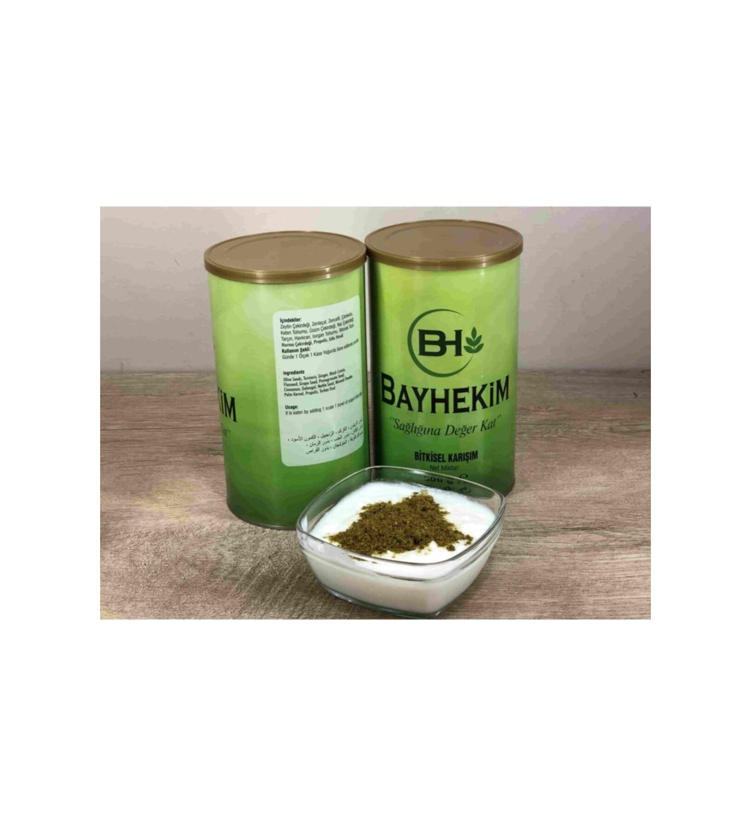 bh bayhekim Herbal Powder Mixture Health Source Consisting of 14 Different Spices and Herbs