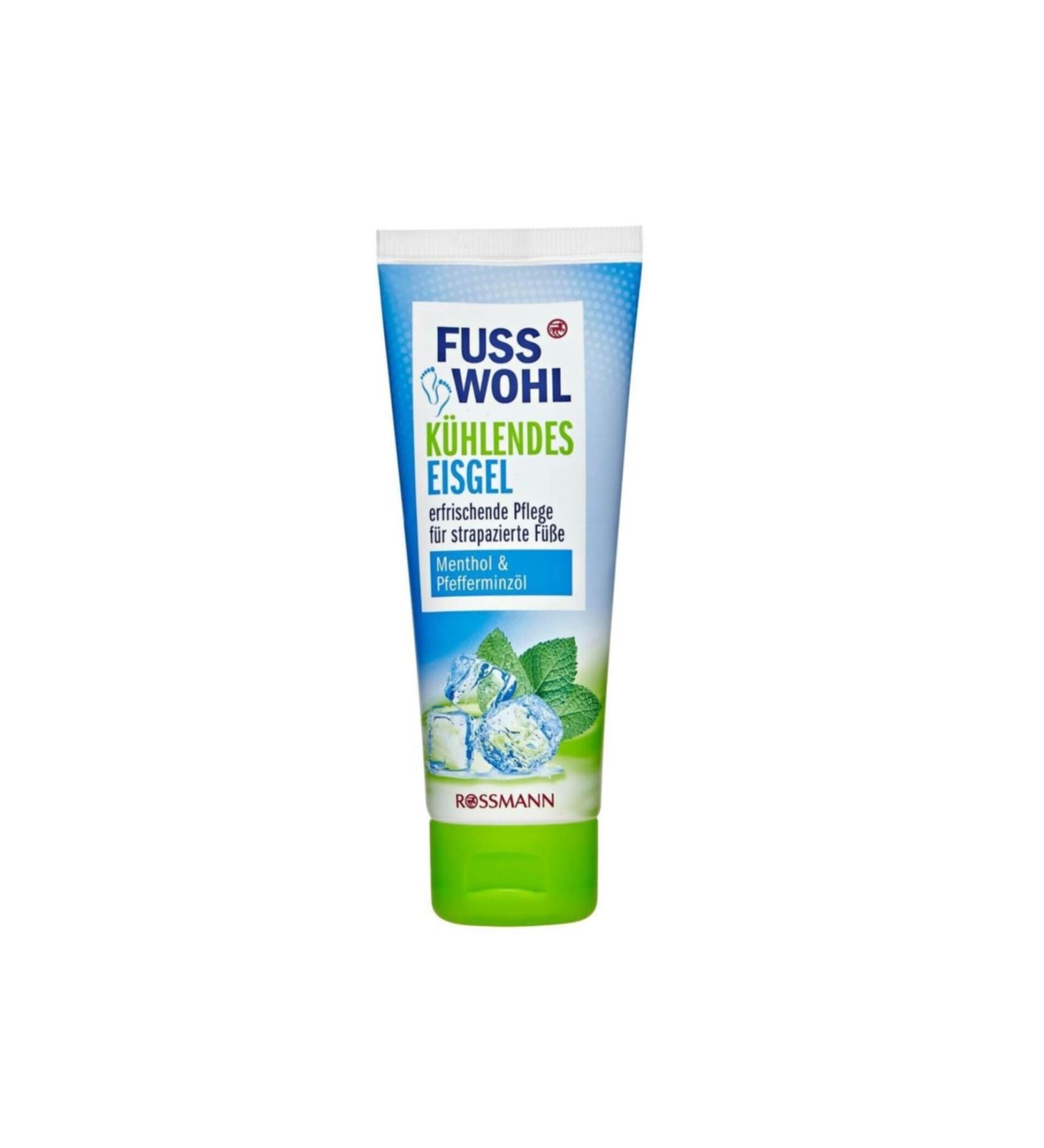 Fusswohl Refreshing Gel Menthol and Peppermint Oil 75 ml