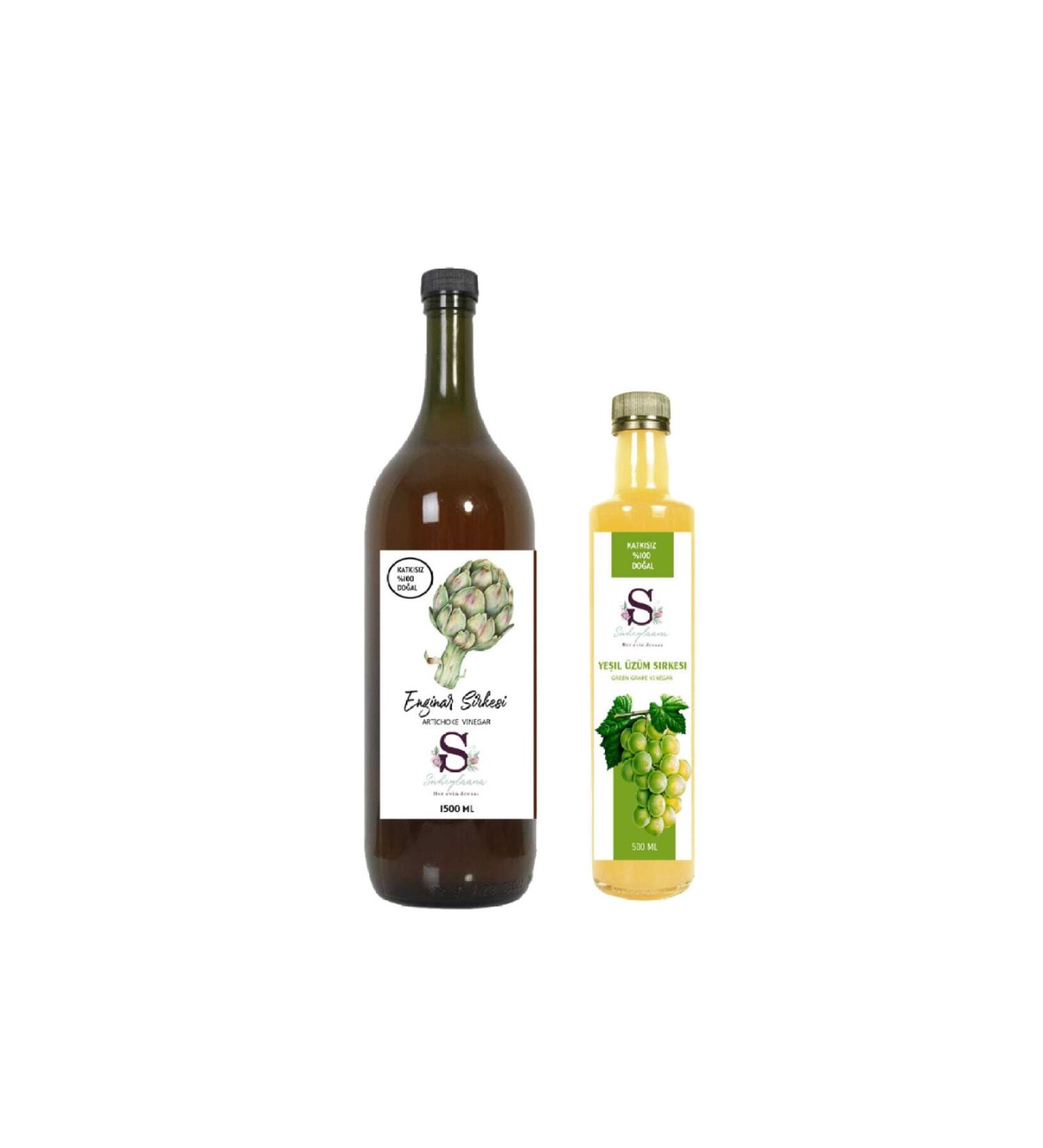 S heylaana Natural Artichoke and Walnut Vinegar 2000 ml