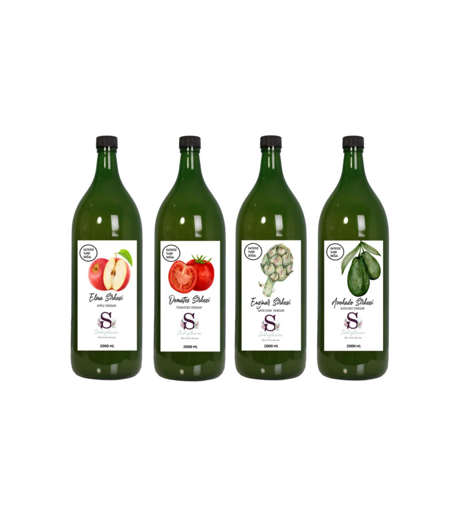 S heylaana Natural Apple Pepino and Pineapple Vinegar 1000 Ml