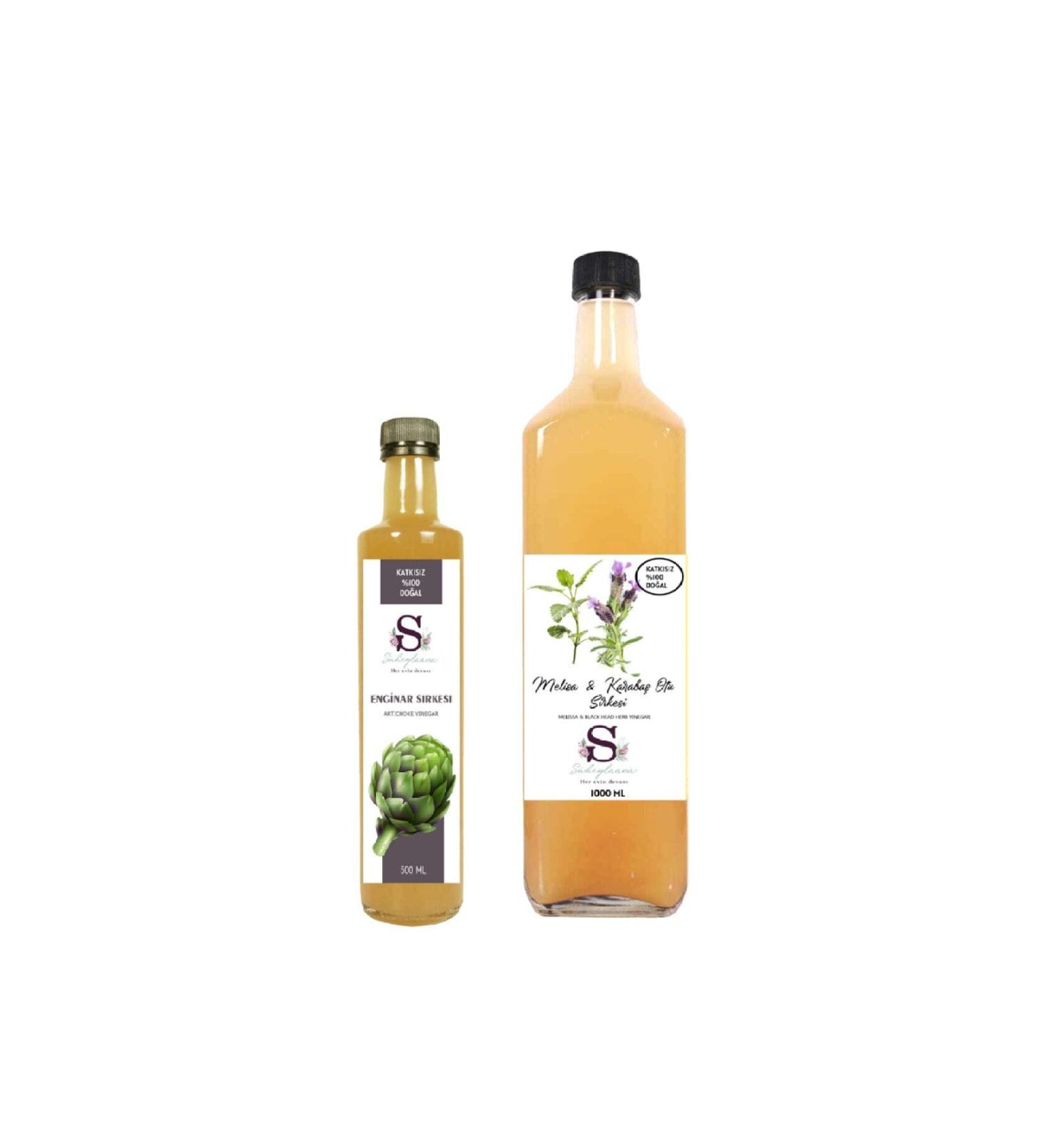 S heylaana Natural Artichoke Vinegar 2000 Ml - Natural Strawberry Vinegar 500 Ml