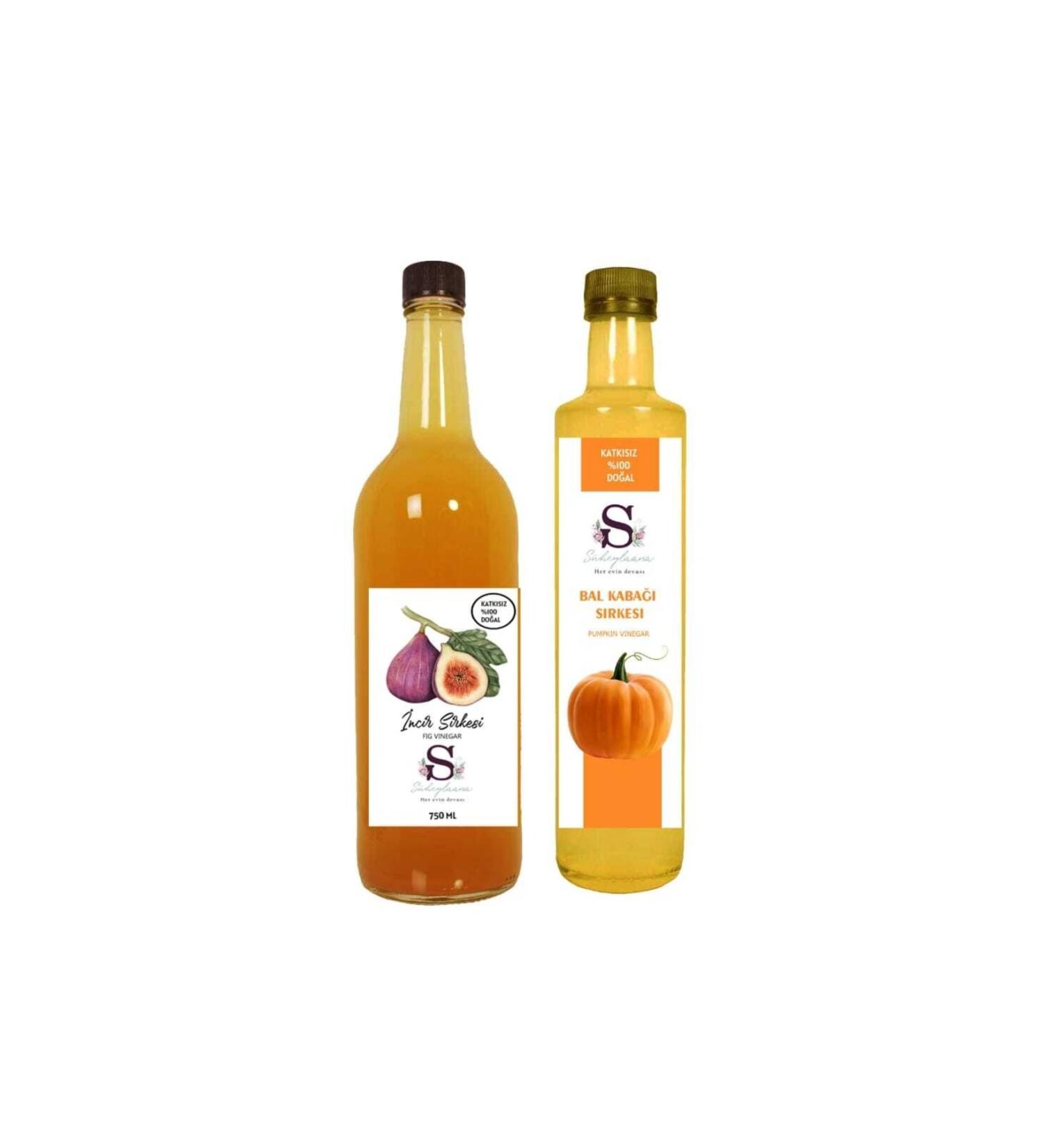 Suheylaana Natural Fig Vinegar 1500 Ml And Prickly Fig Vinegar 1000 Ml