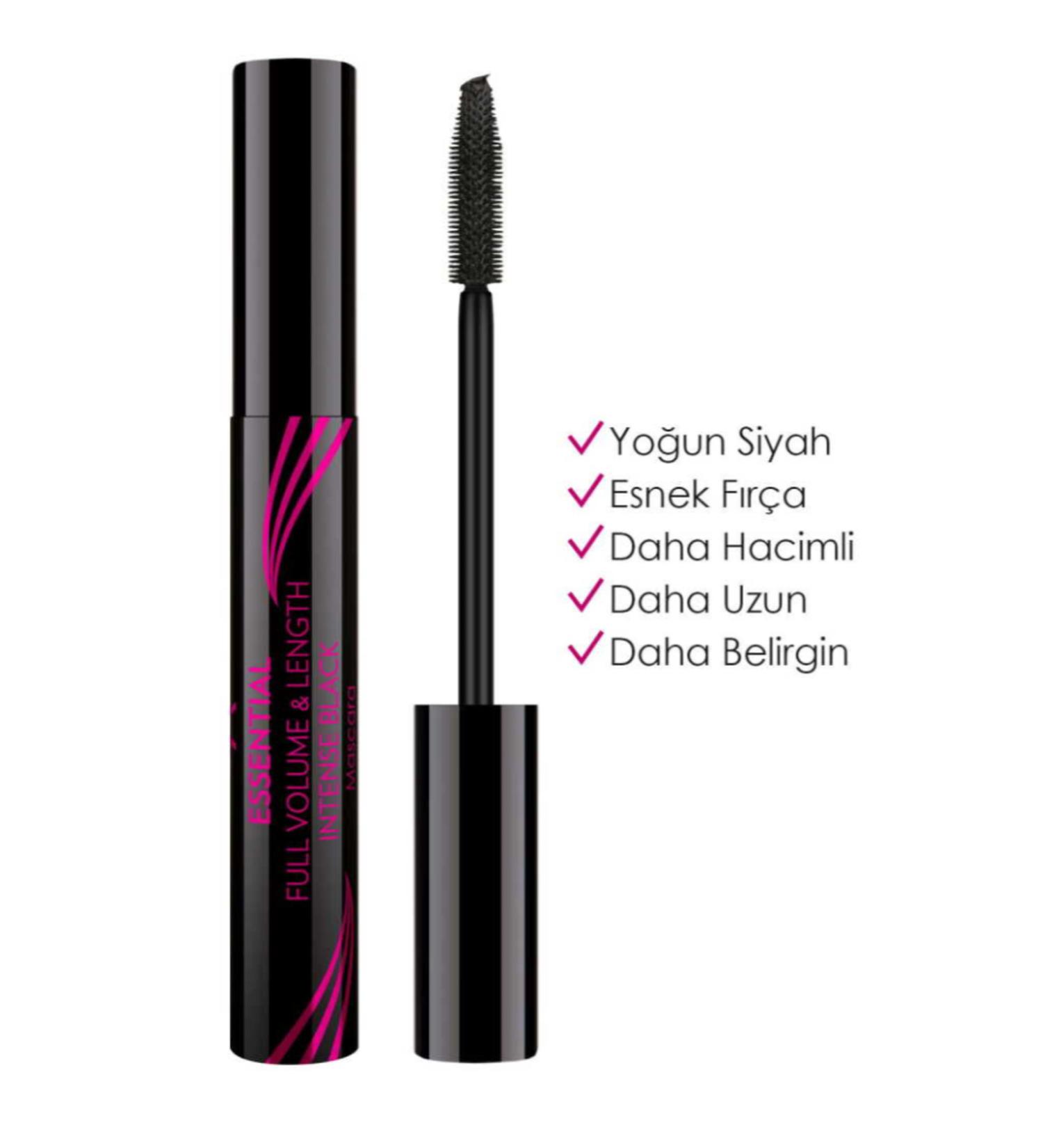 Golden Rose Essential Full Volume & Lenght Mascara - Intense Black - Volumizing Mascara-MFREYON00398
