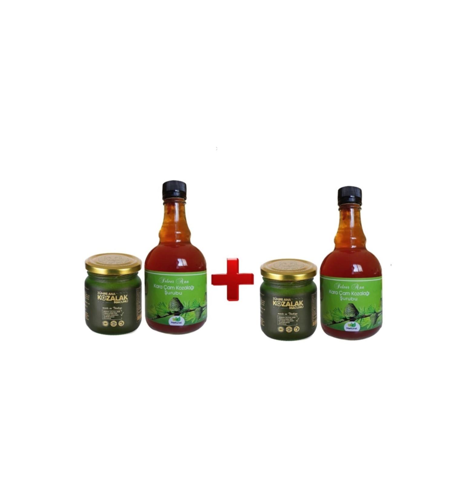 Z HREM Selver Pine Cone Syrup & Z hre Pine Cone Paste 2 Piece Set
