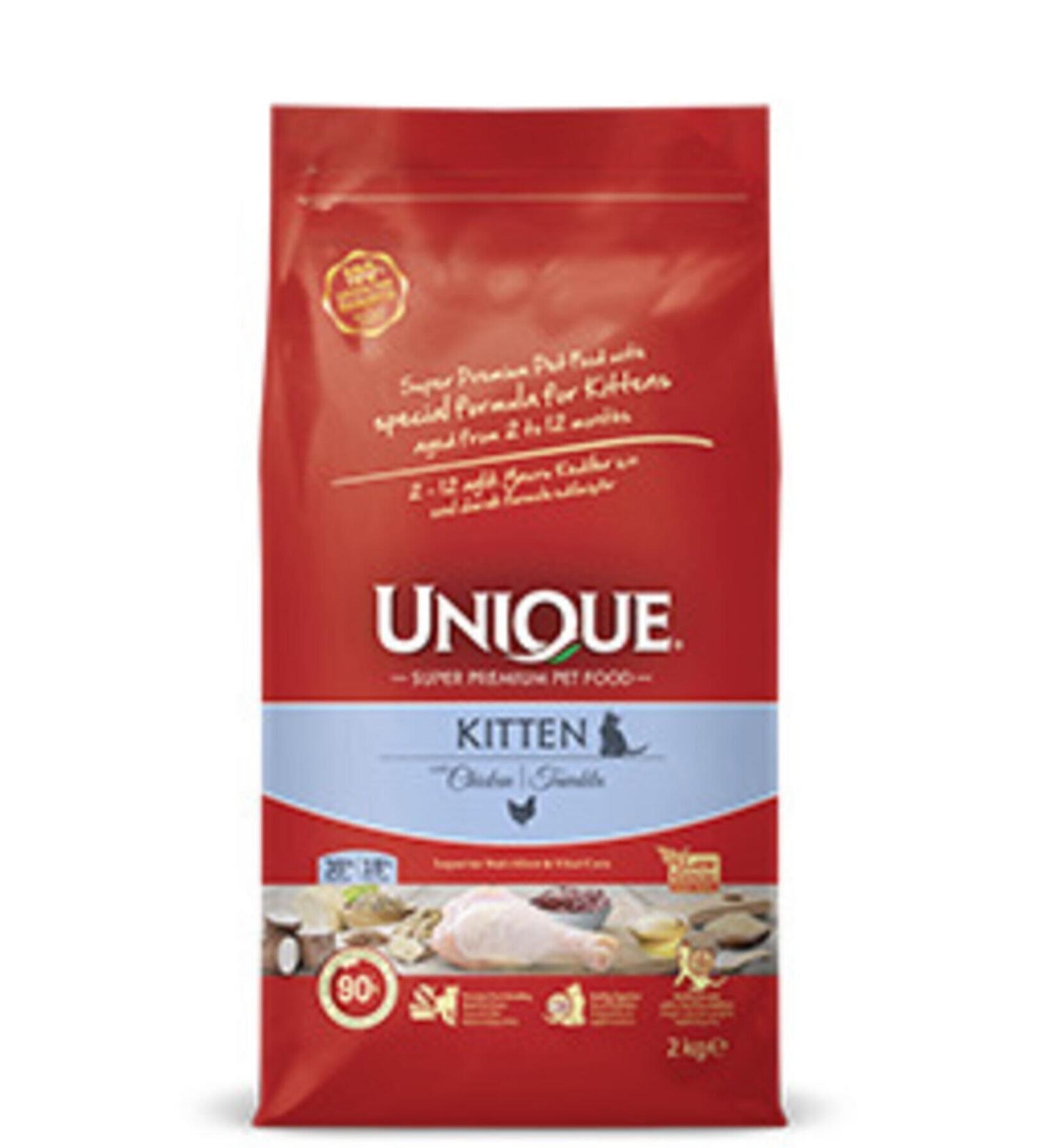 Unique Kitten Kitten Cat Food Chicken 2 Kg