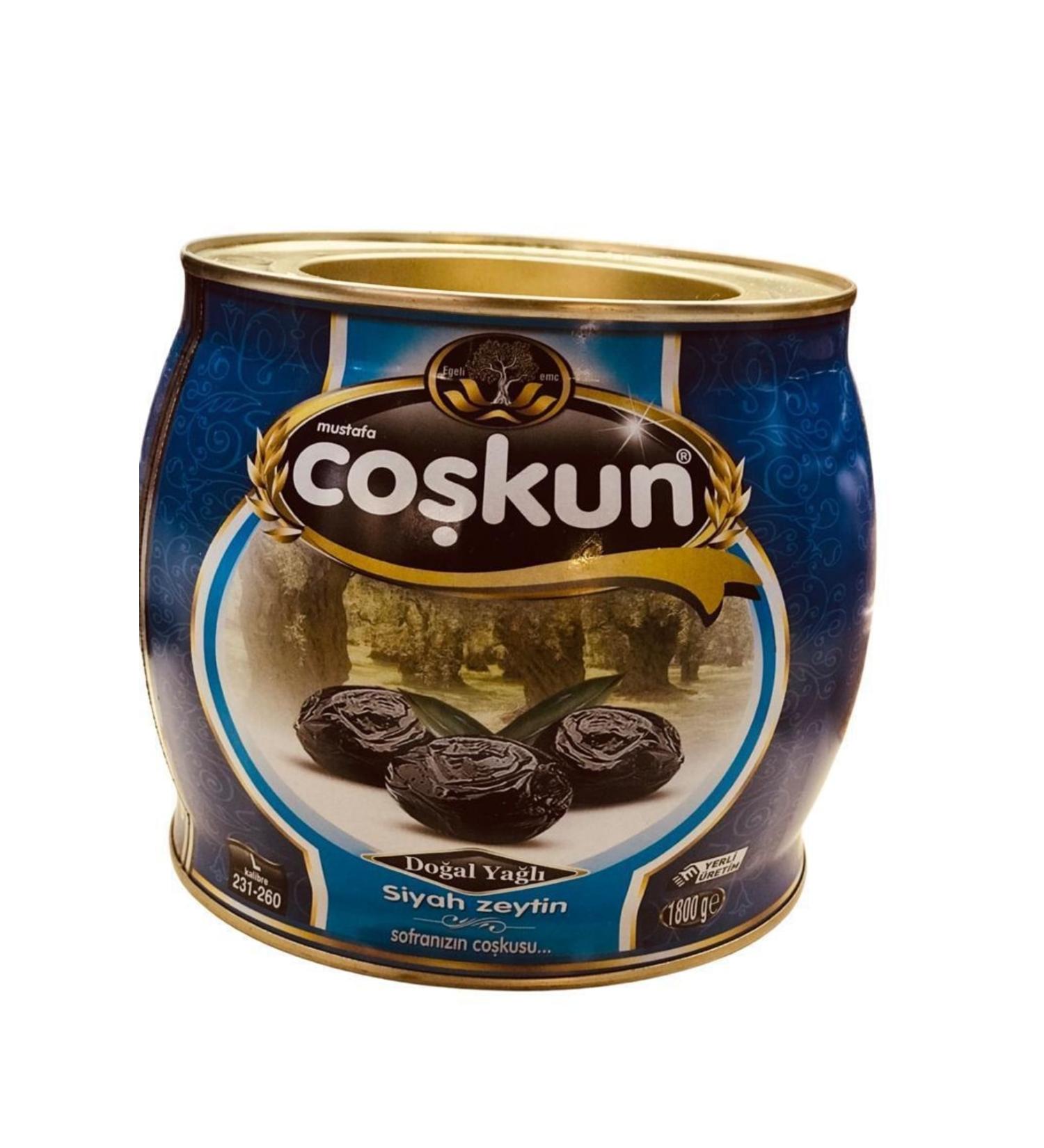 Bagci Olive Black Special Gourmet (2XL-XL) 1000 gr (1 KG) - Buy Online on GoSupps.com