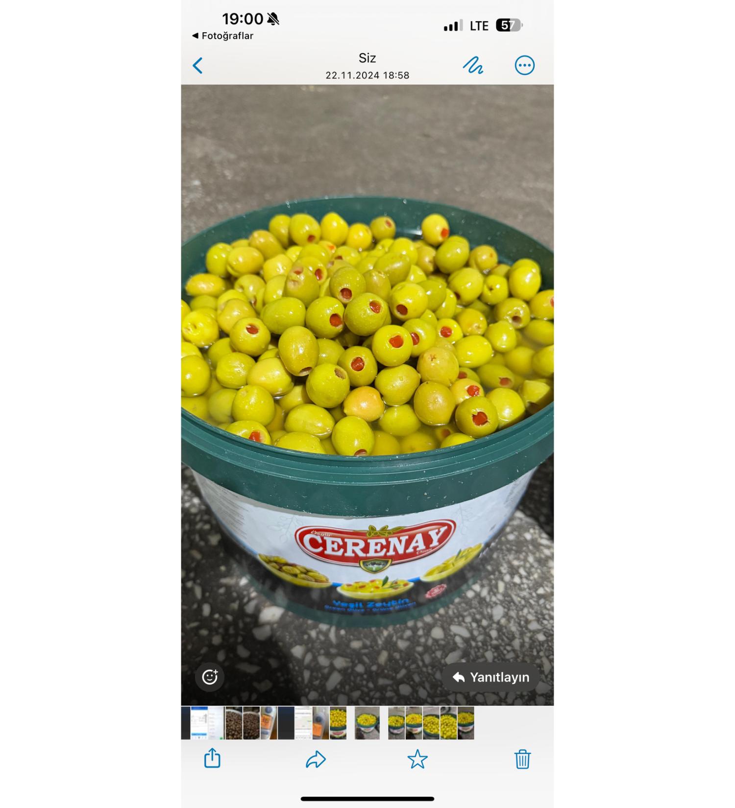 CERENAY Peppered olives - pepper stuffed olives 10 kg - Buy Online on GoSupps.com