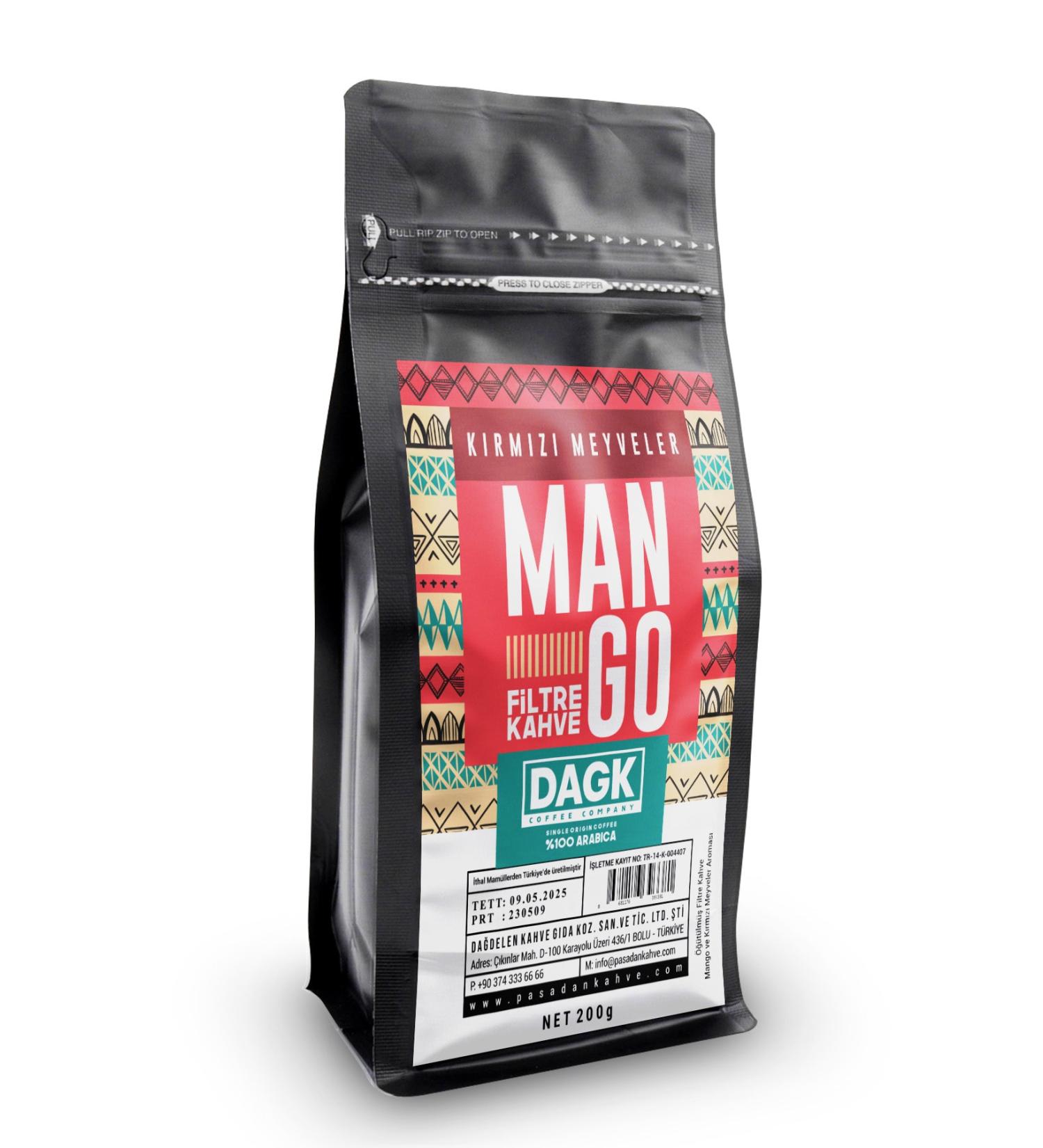 Dagk Filter Coffee Mango and Red Fruits Flavor 200gr - Buy Online on GoSupps.com