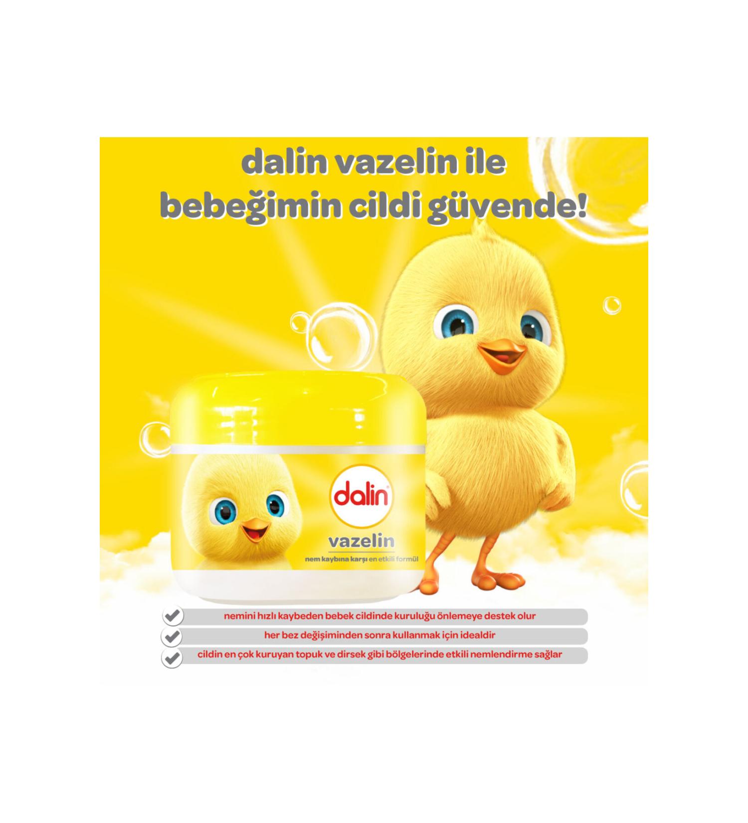 Dalin x 4 Vaseline -Classic 100 ml