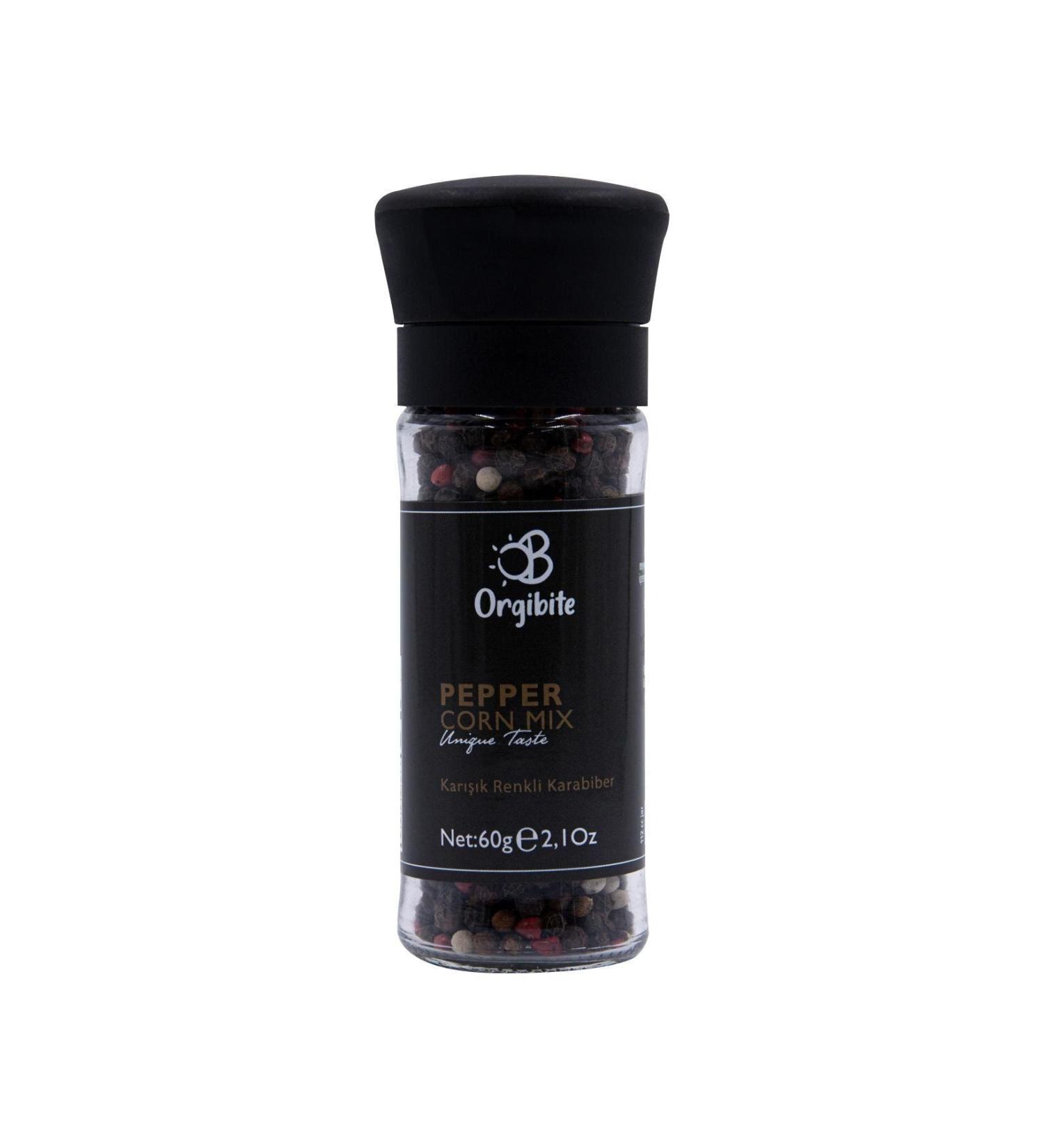 Orgibite 60gr Ball Mixed Color Black Pepper Spice