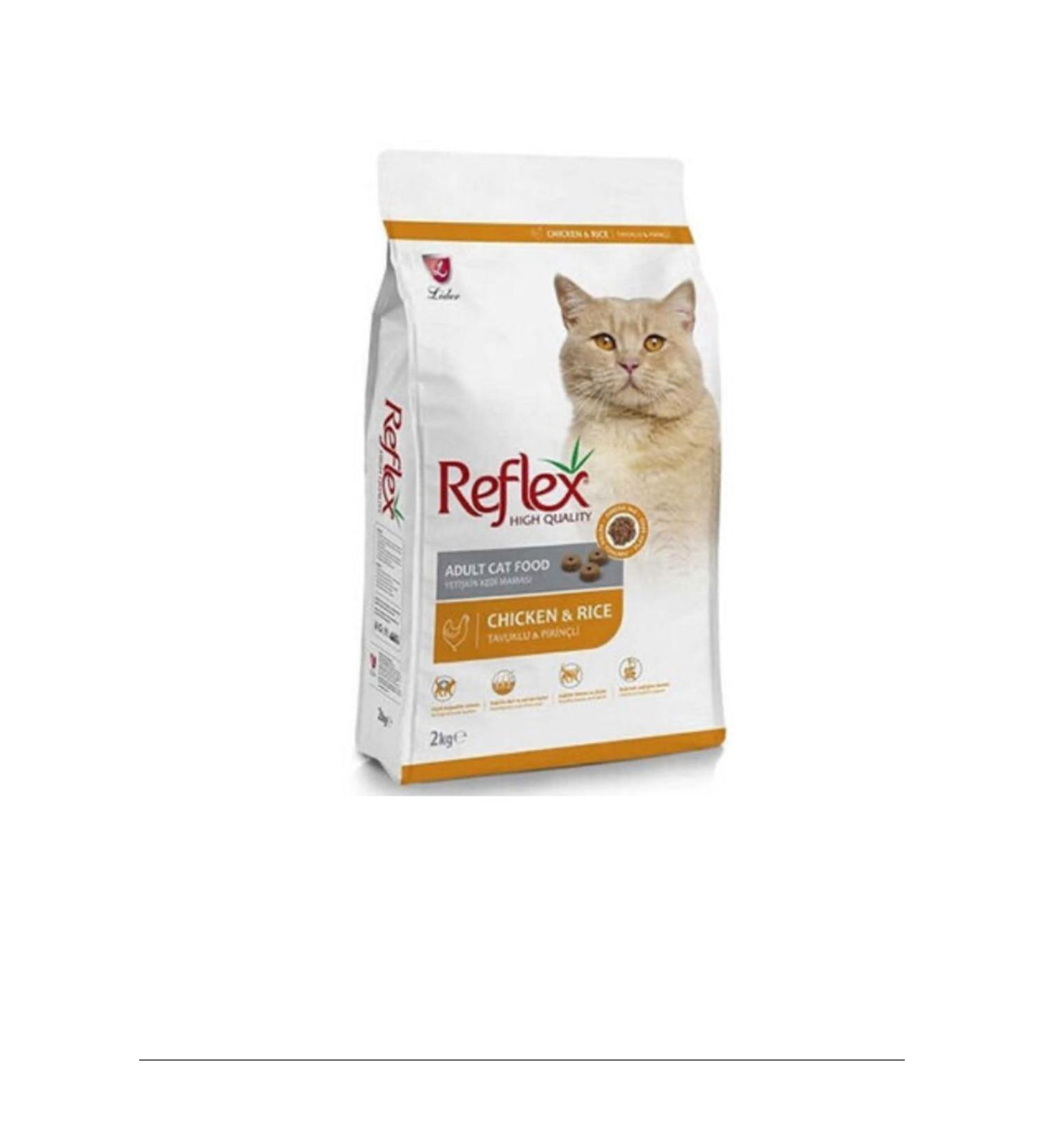 Reflex High Quality Chicken and Rice Adult Cat Food 2 Kg