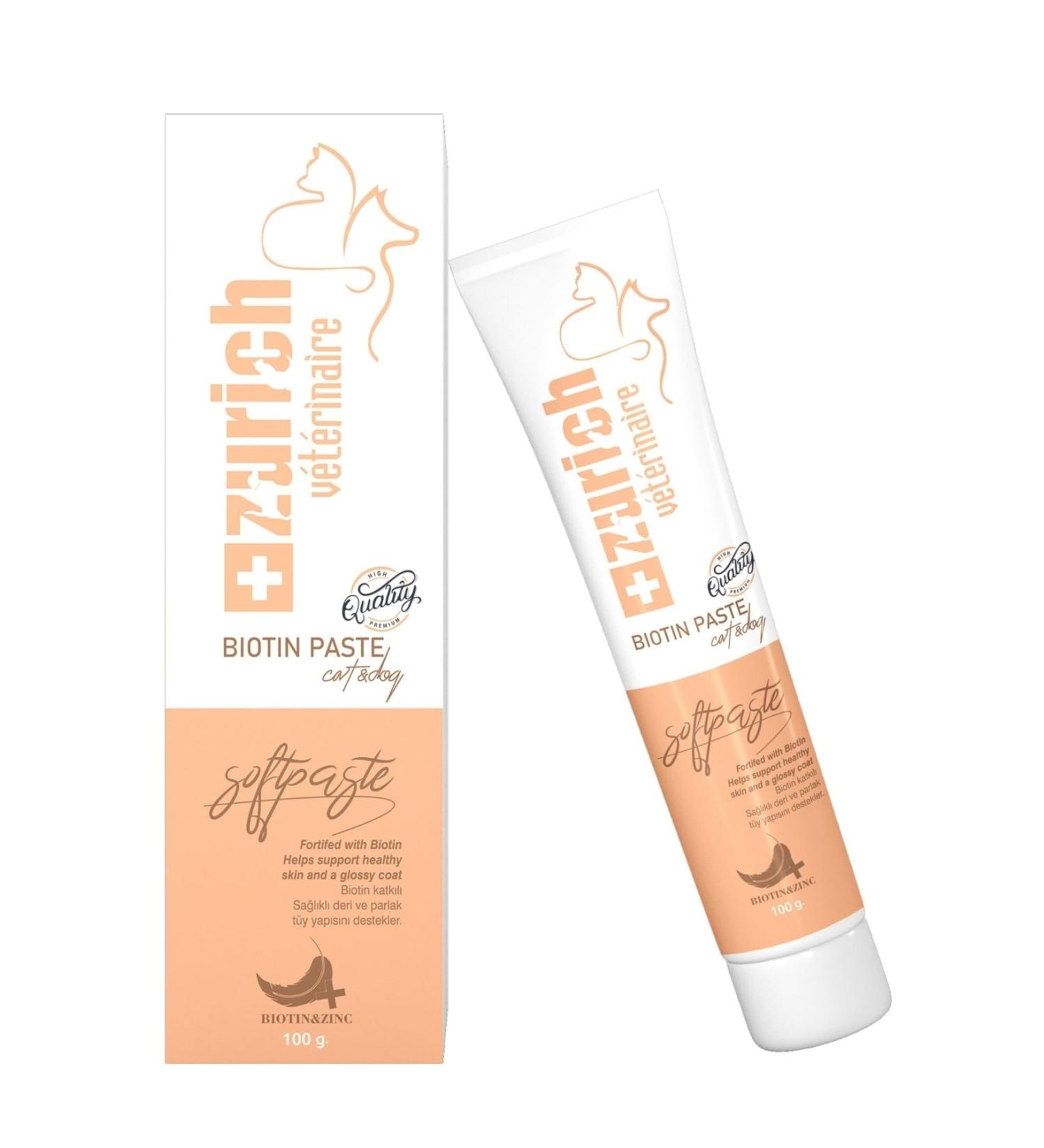 Zurich Cat And Dog Biotin Paste Anti-Fall 100 Ml