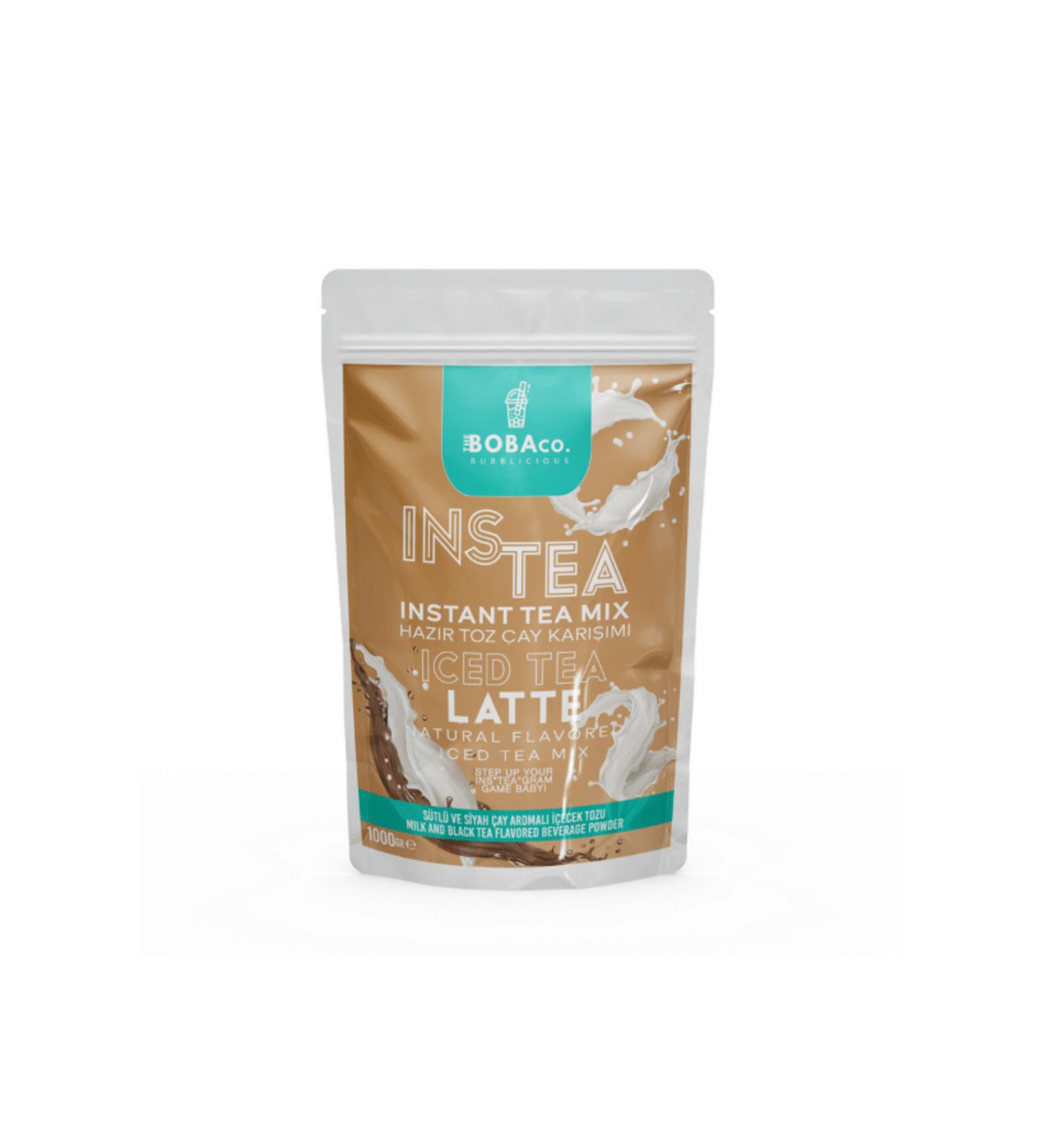 TheBobaCo. Bubblicious Instea Latte Black Tea and Milk Iced Tea Mix